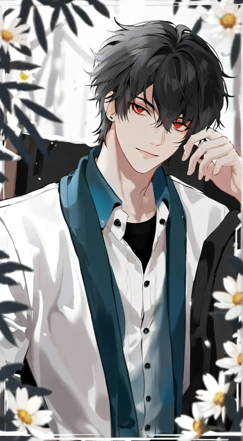 ai character: Évan background