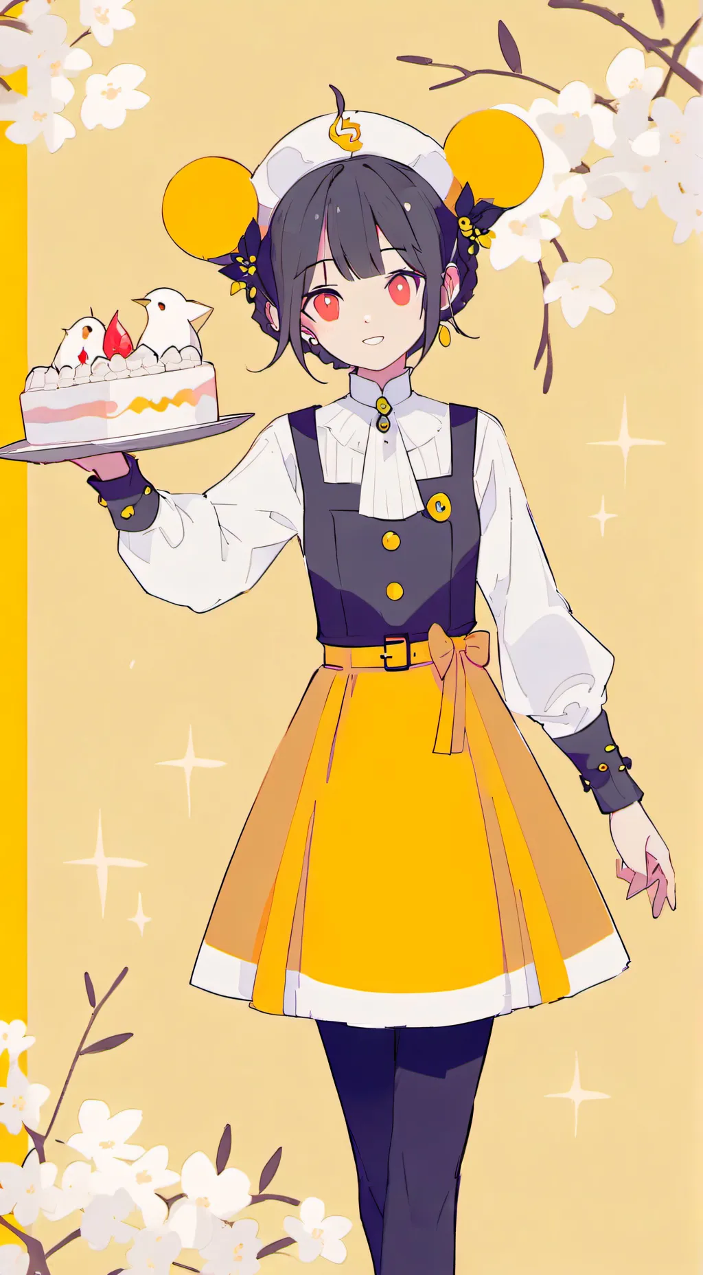 ai character: Ayame kasagi background