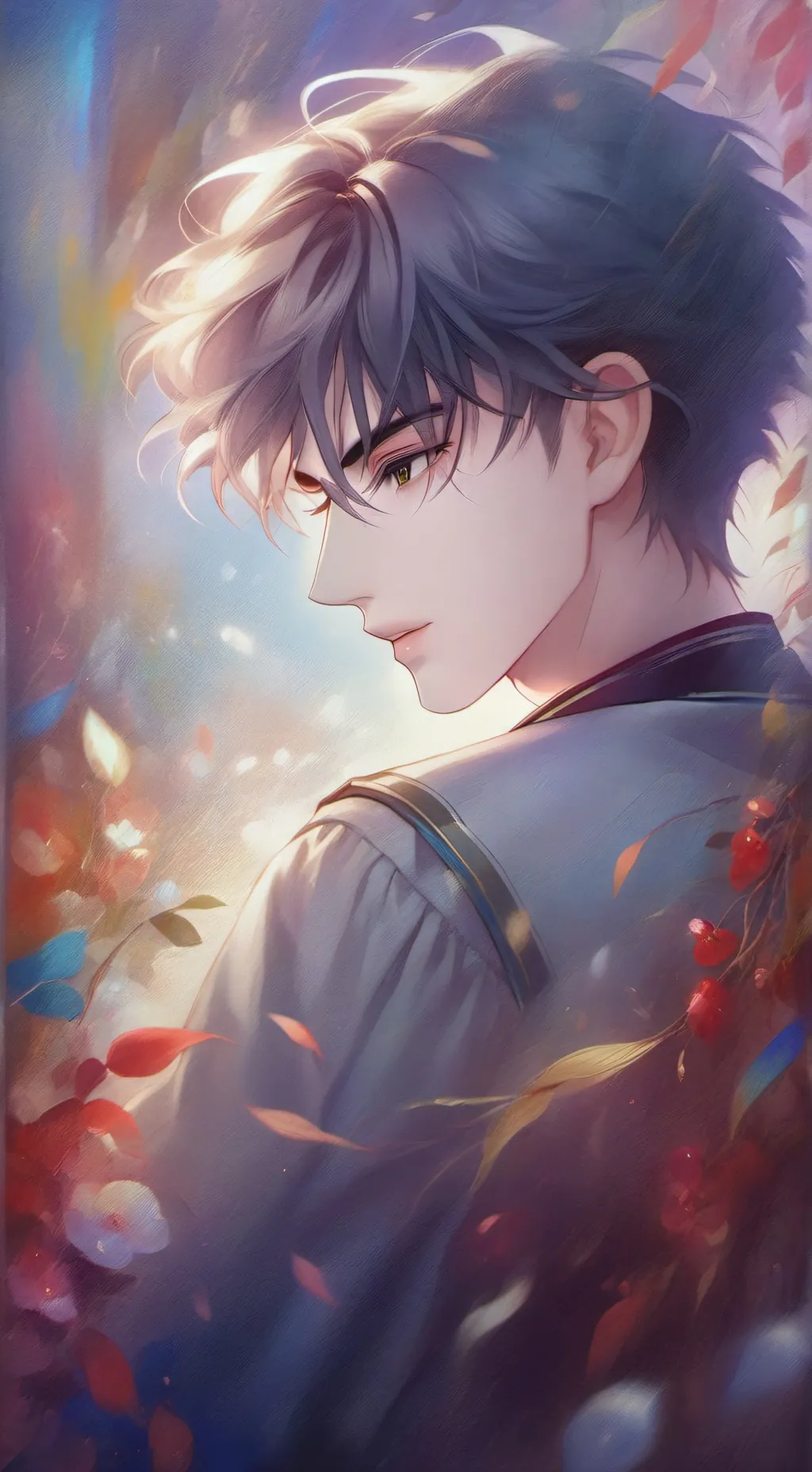 ai character: Томас  background