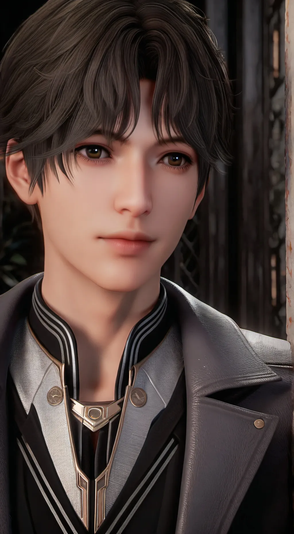 ai character: Jonathan  background