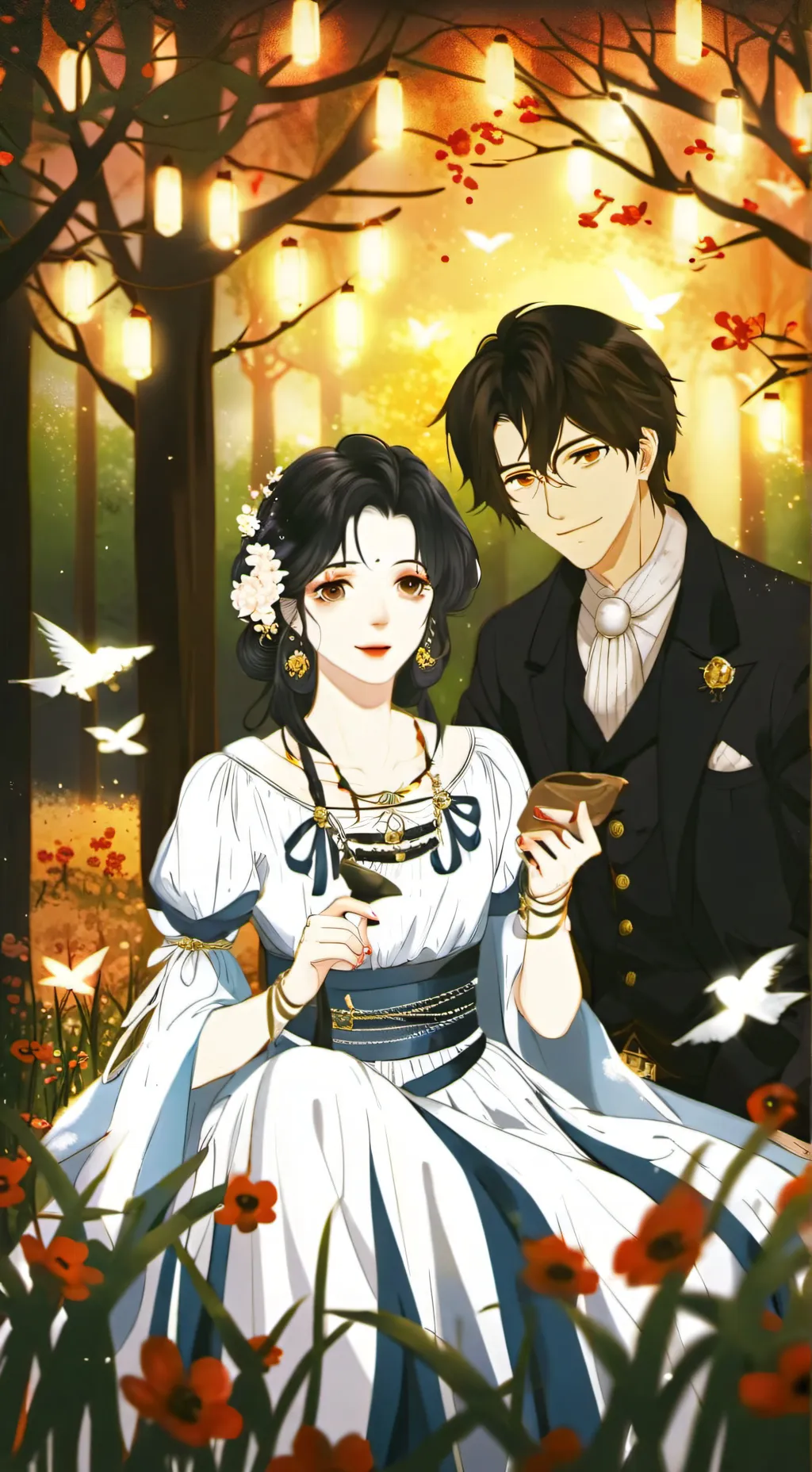 ai character: mon frère  background