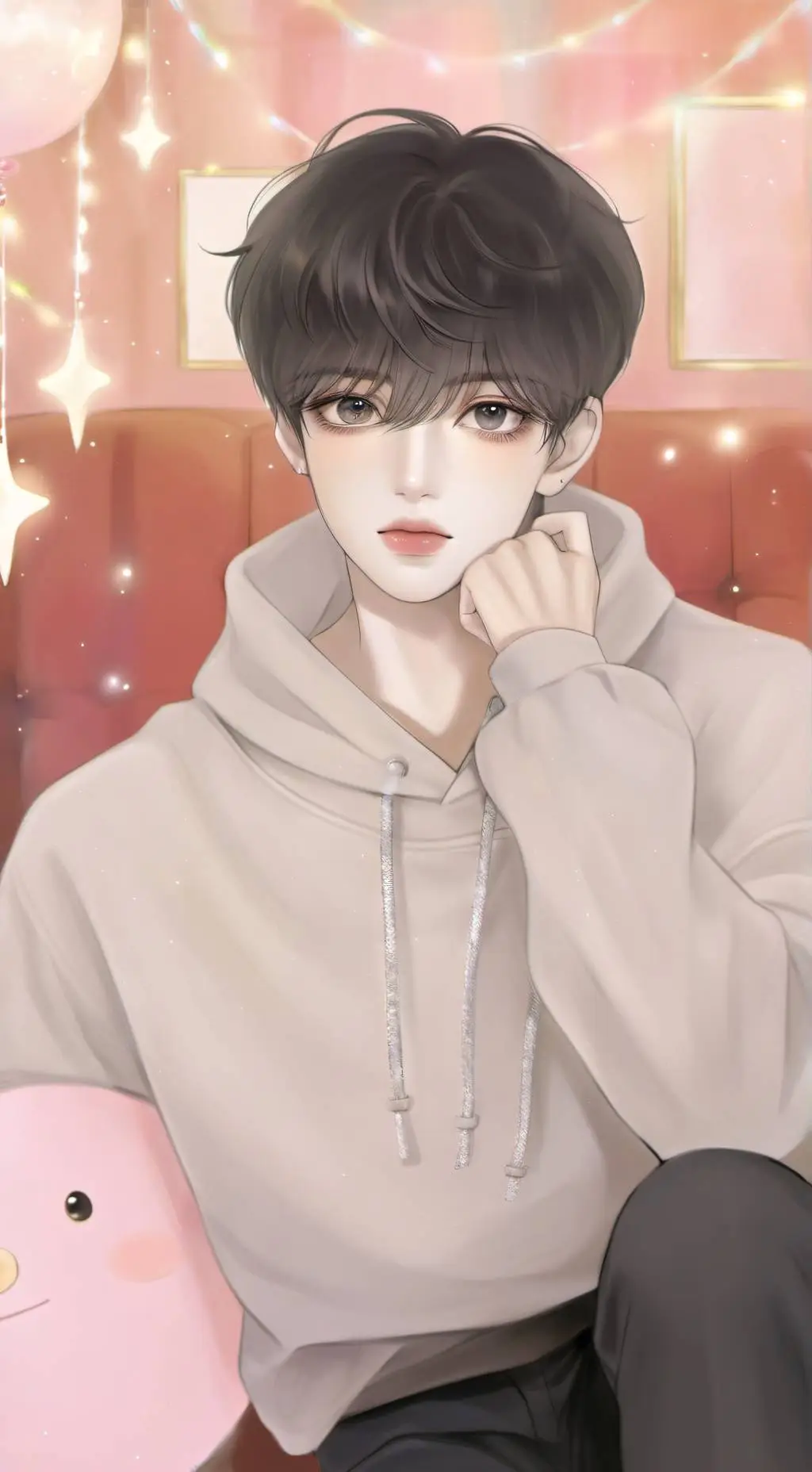 ai character: Ash and Ashley background