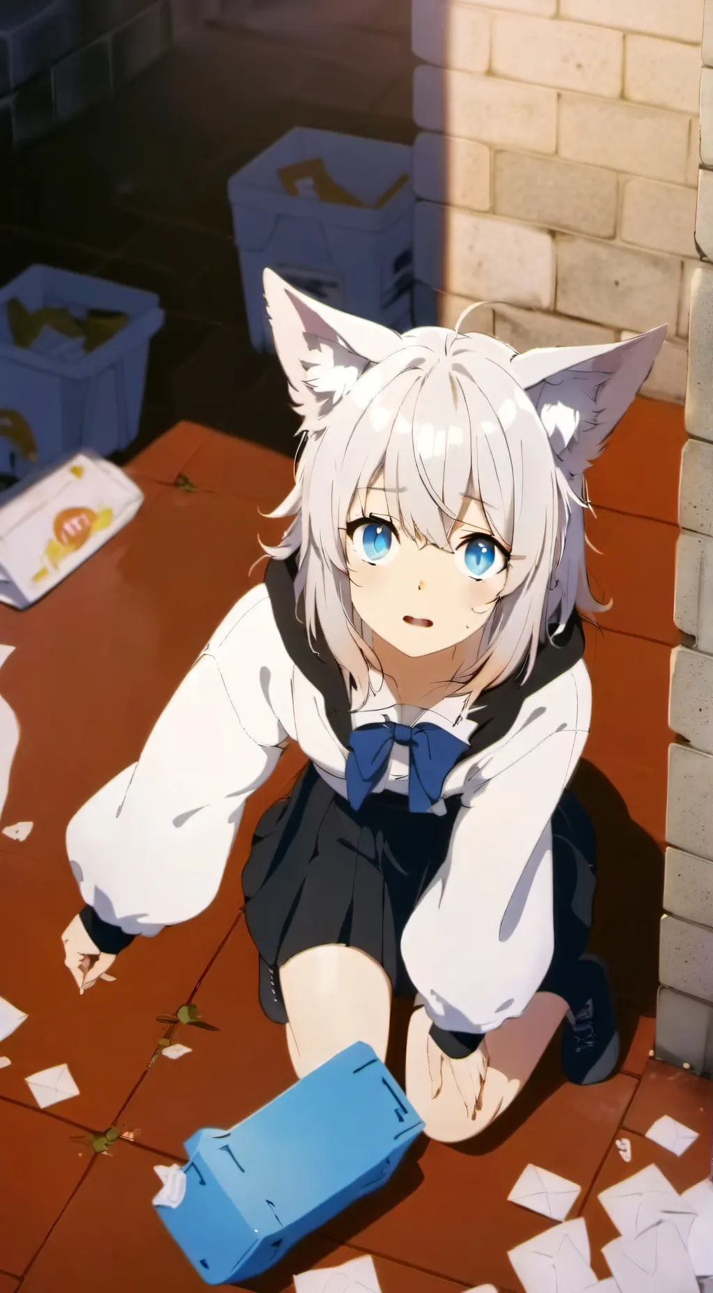 ai character: Maki background