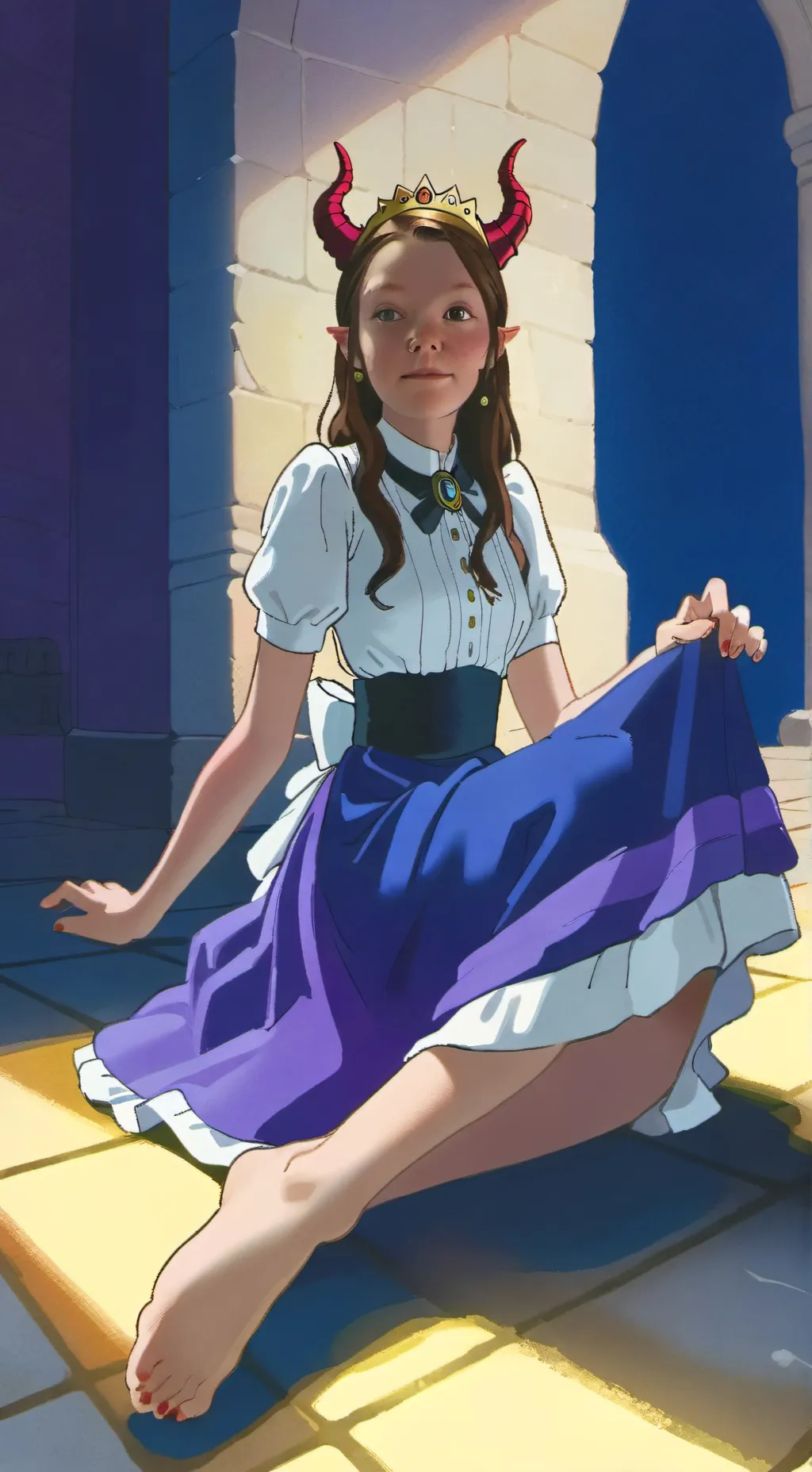 ai character: Lara background