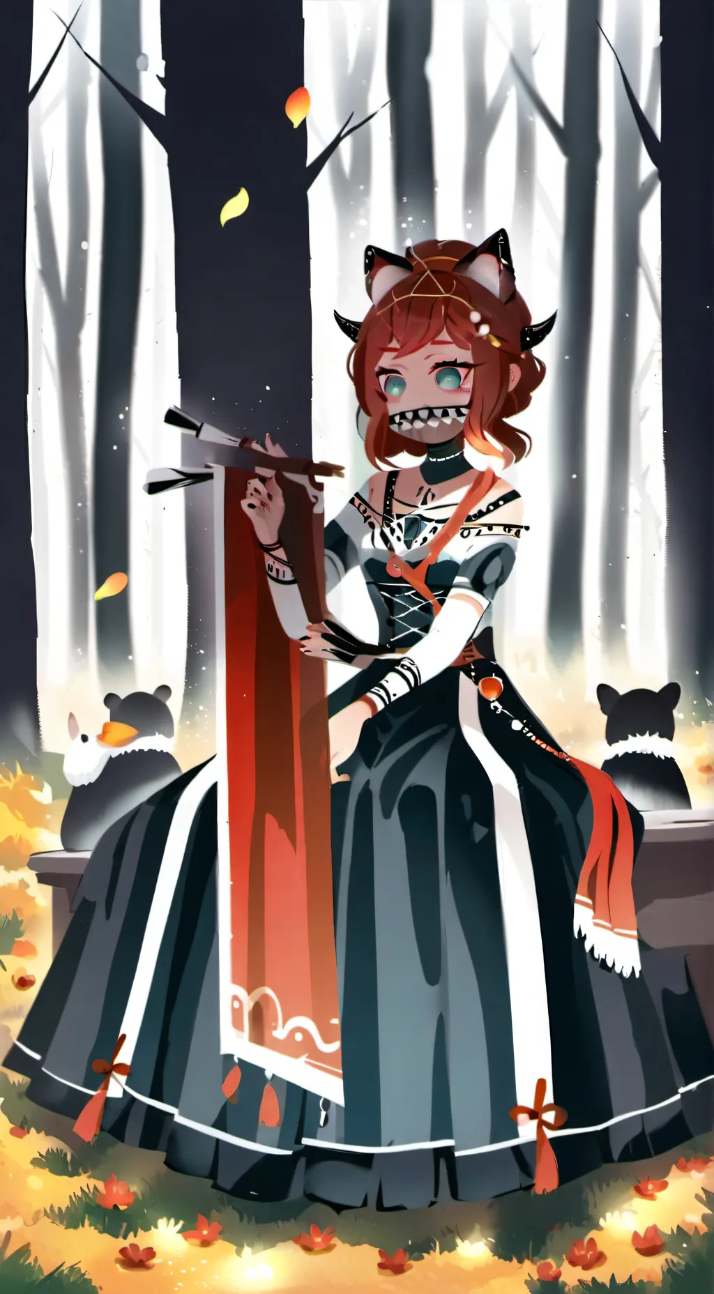 ai character: Aria background