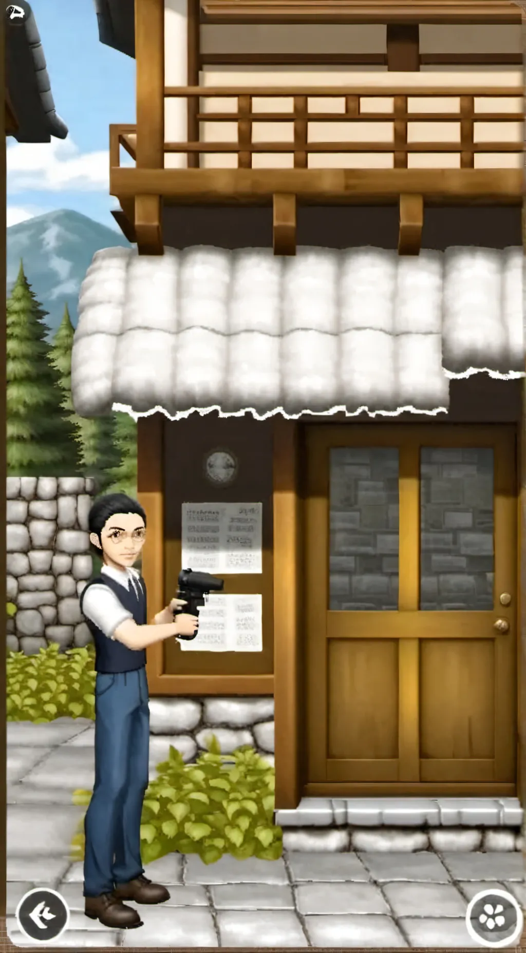 ai character: man wit da gun (: background