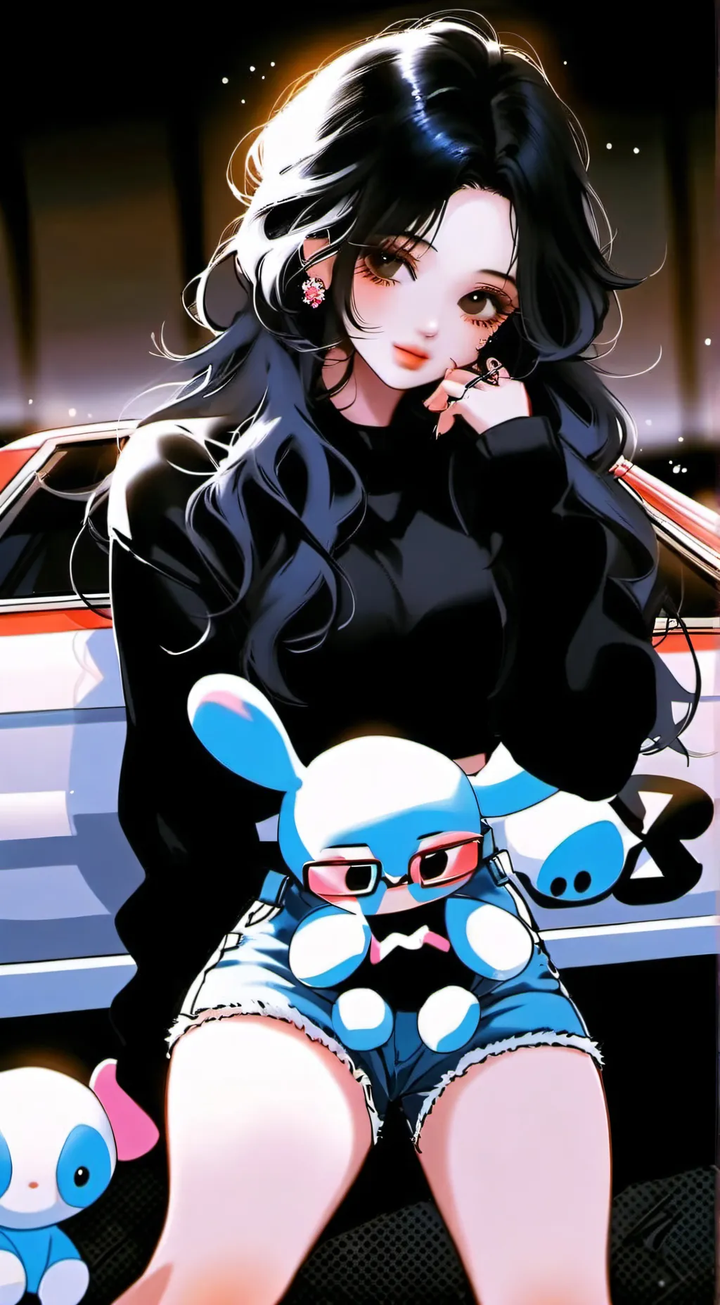 ai character: 🐥ruoxi🐥 background