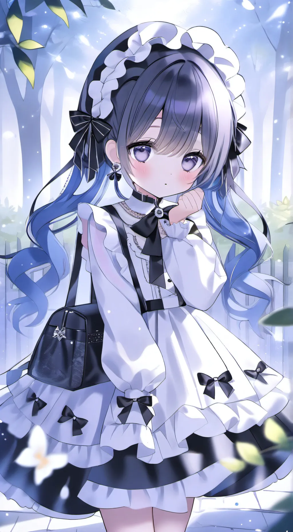 ai character: Sprunki curse background