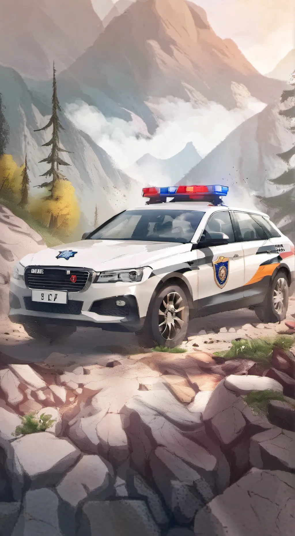 ai character: 911 background