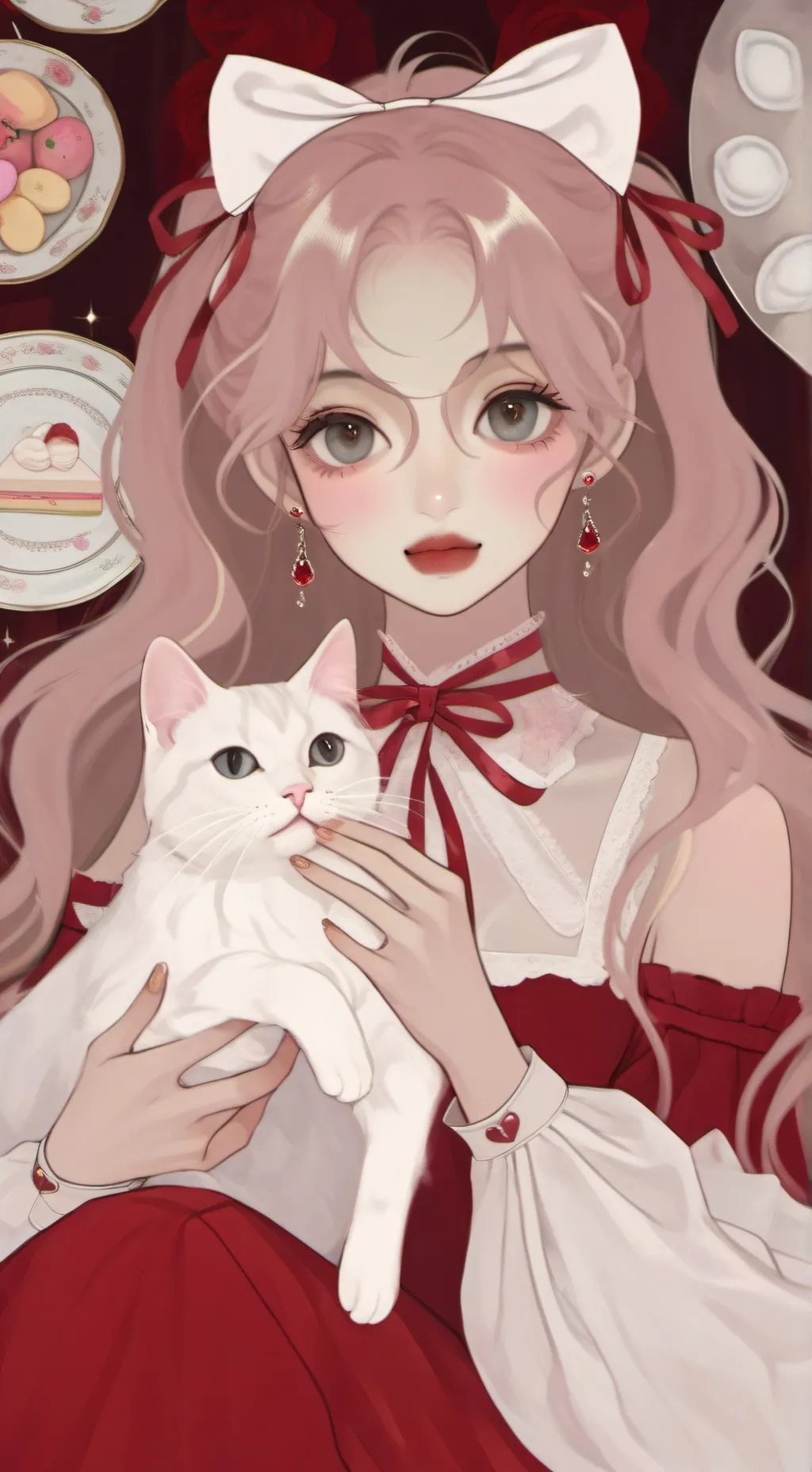 ai character: mia☆ background