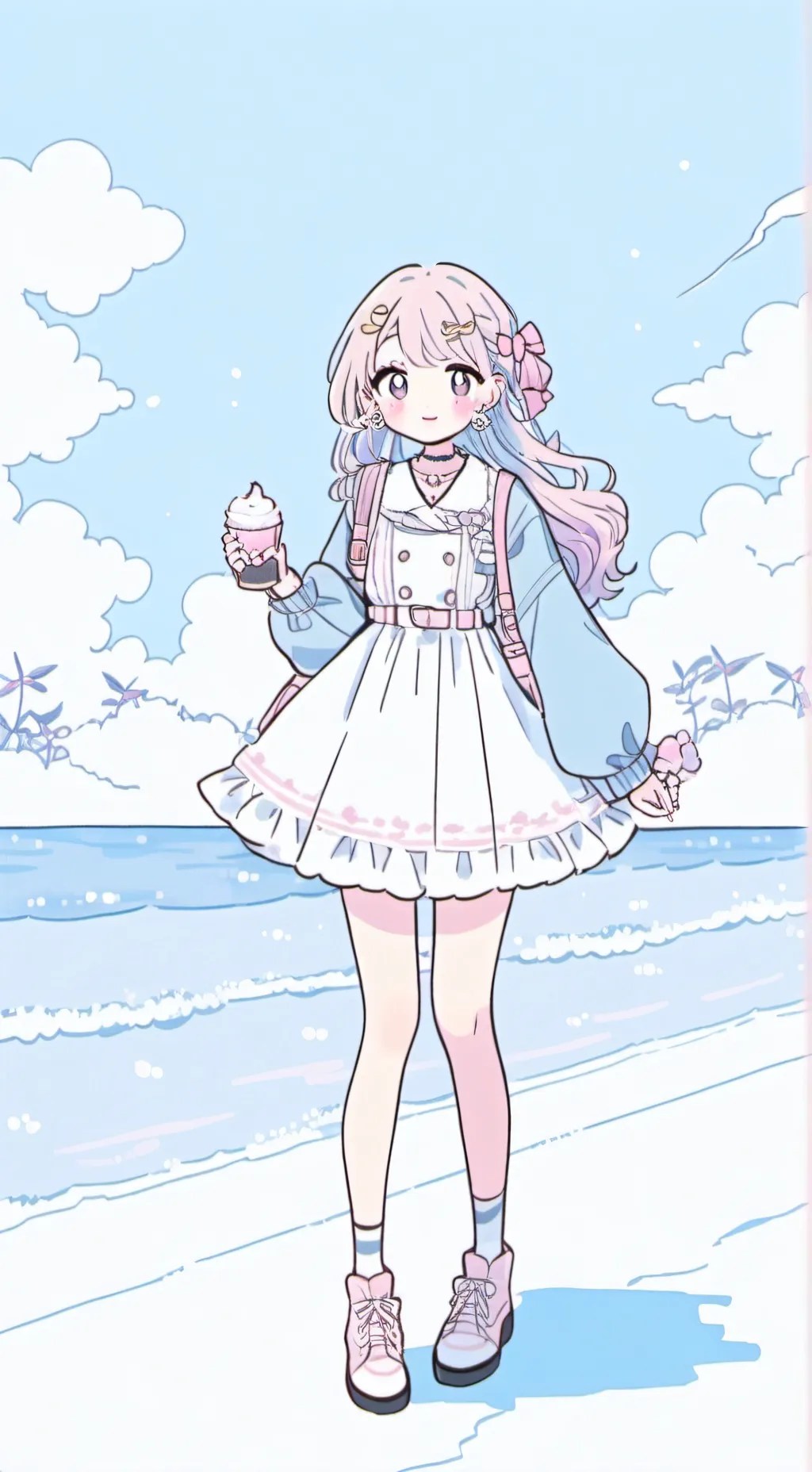 ai character: ханни background