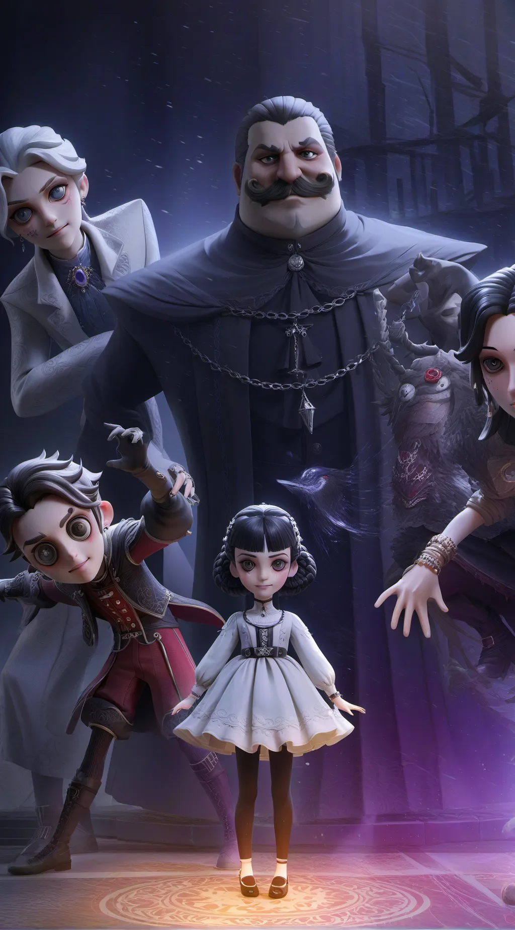 ai character: canta esto background