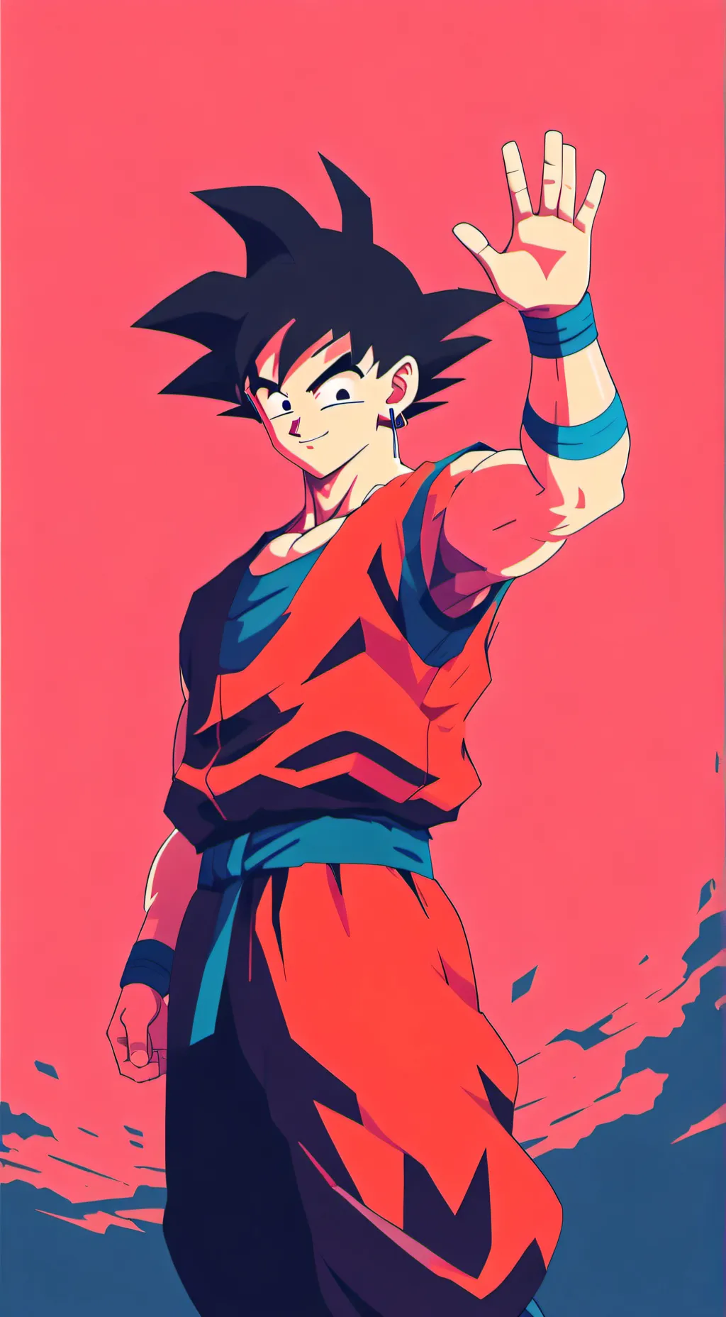 ai character: Goku background