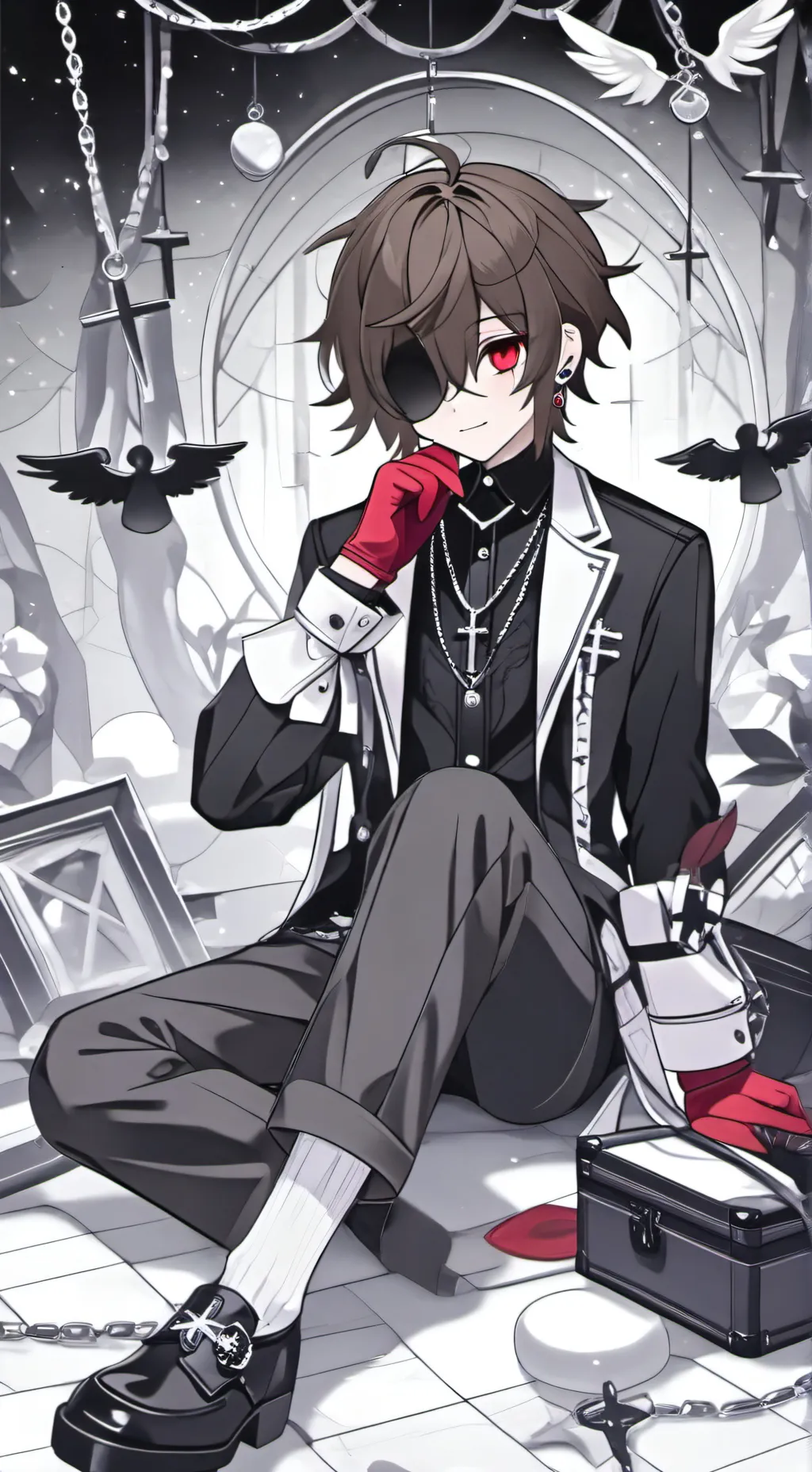 ai character: cash :| background