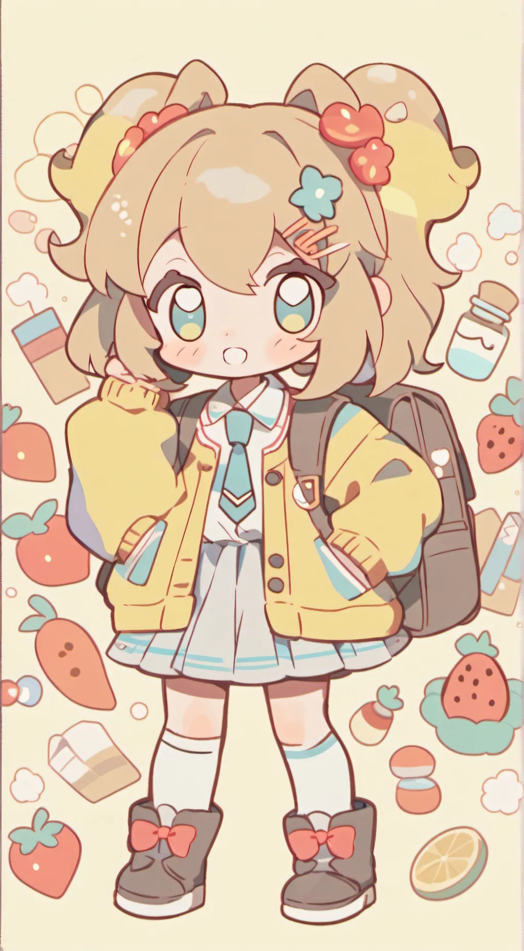 ai character: Mha pick me background