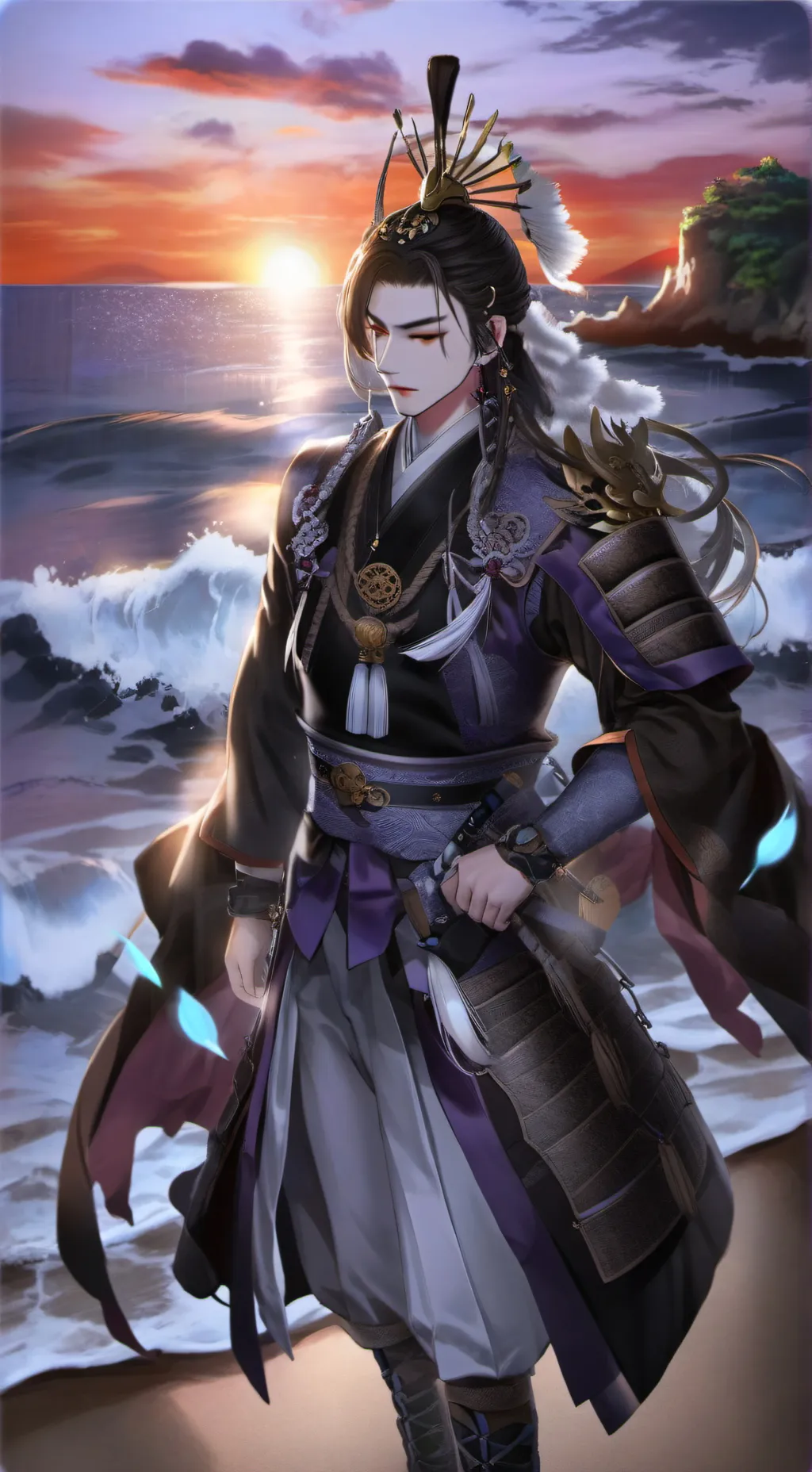 ai character: Kiribaku background