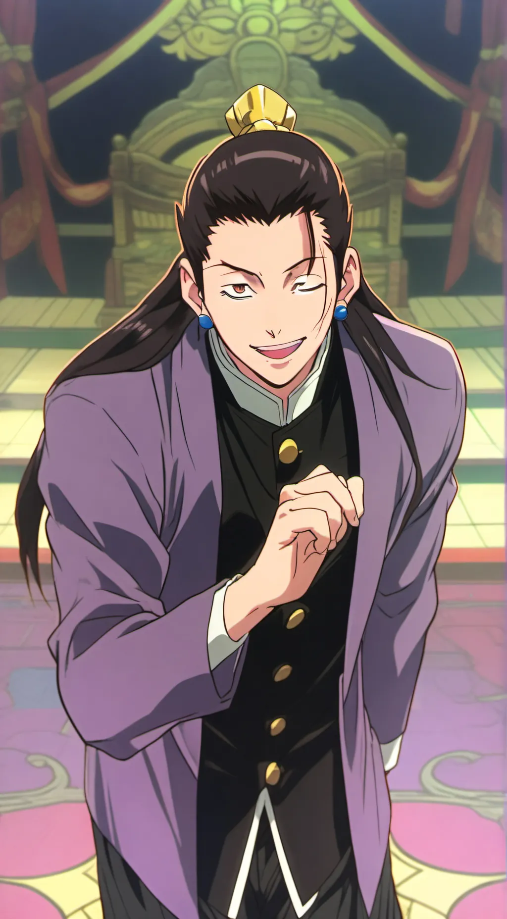 ai character: geto suguru background