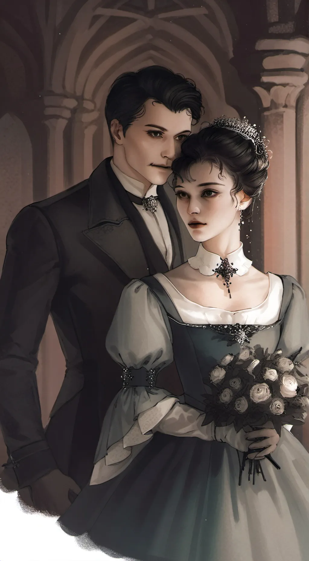 ai character: mattheo riddle  background