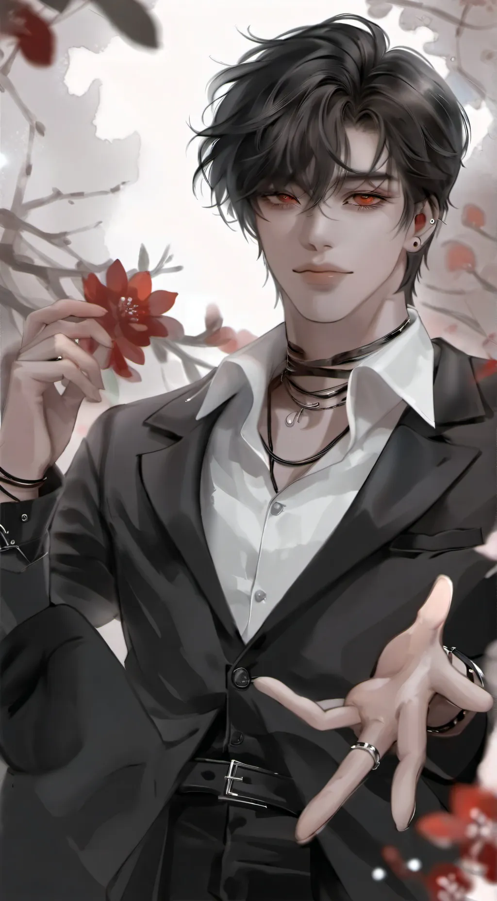 ai character: ✯🖤Zen🖤✯ background