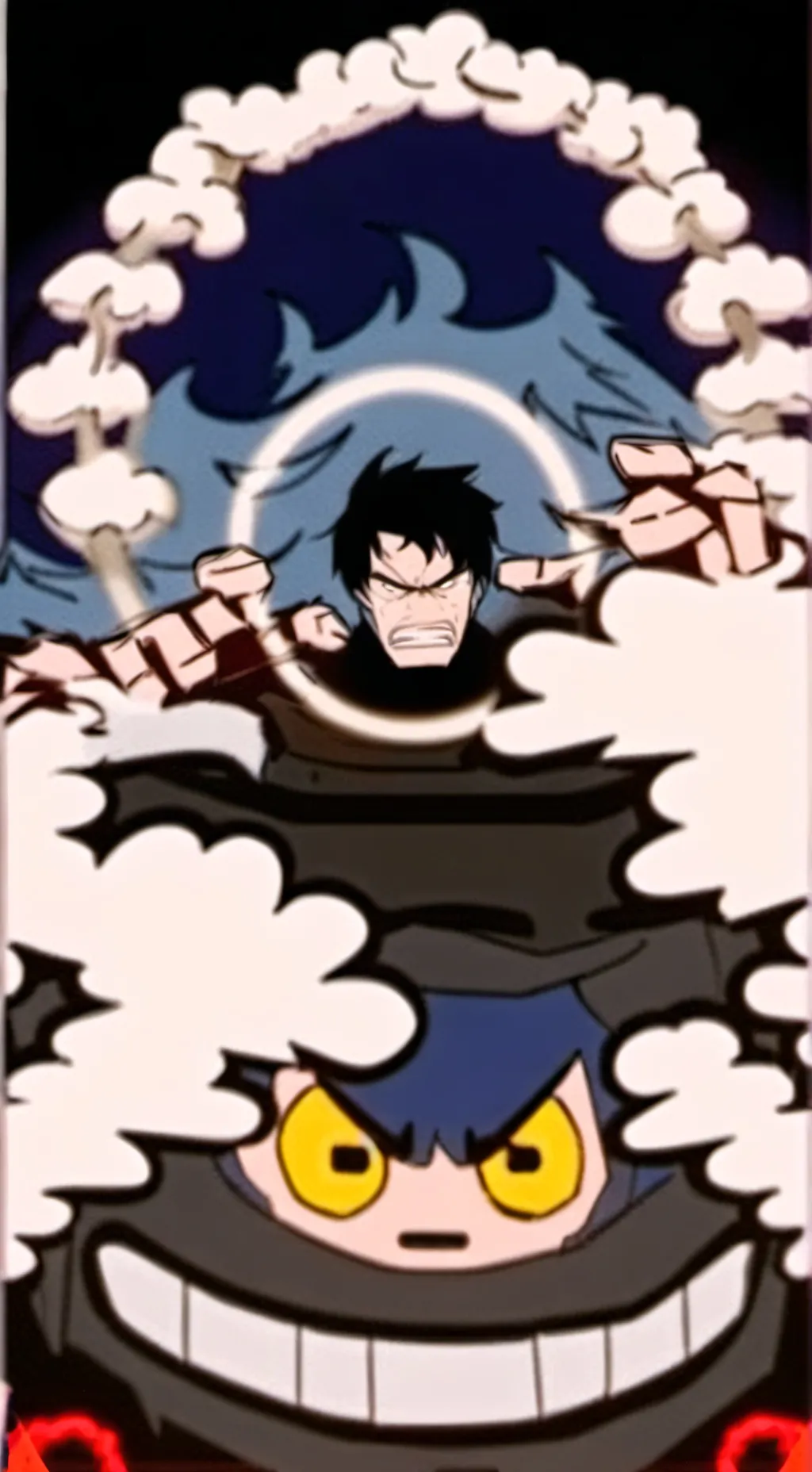 ai character: gojo background