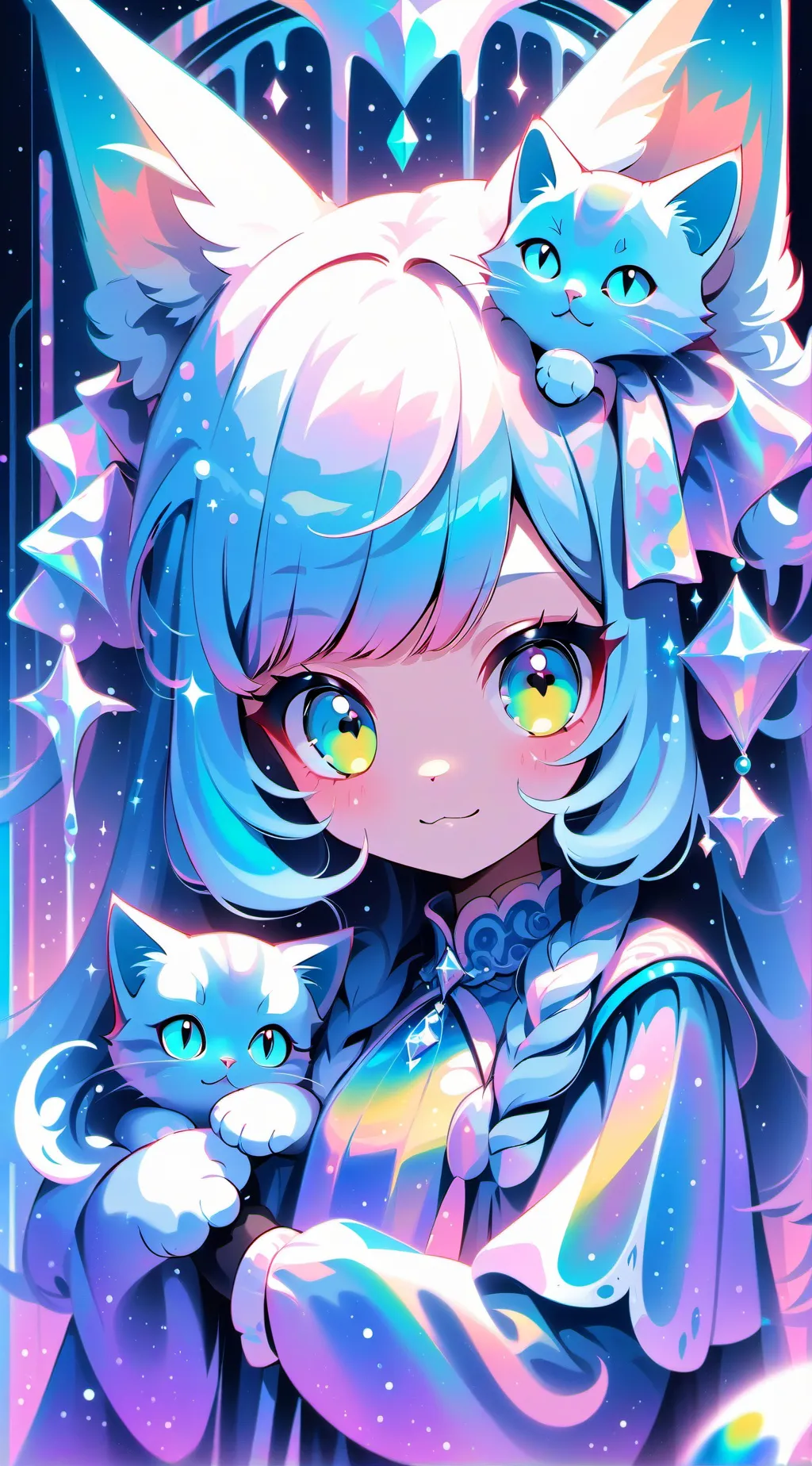 ai character: lilly lulu  background