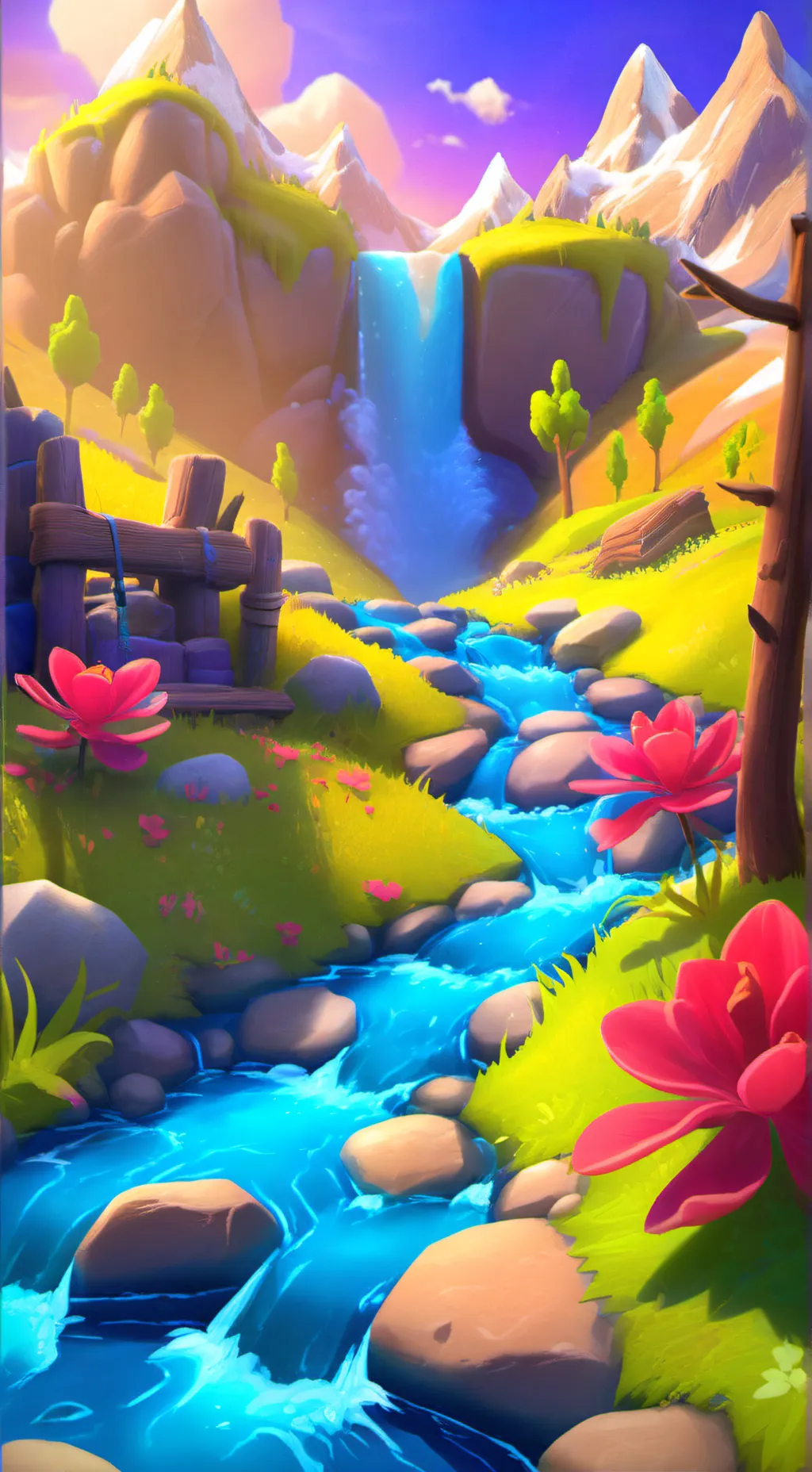 ai character: Peace background