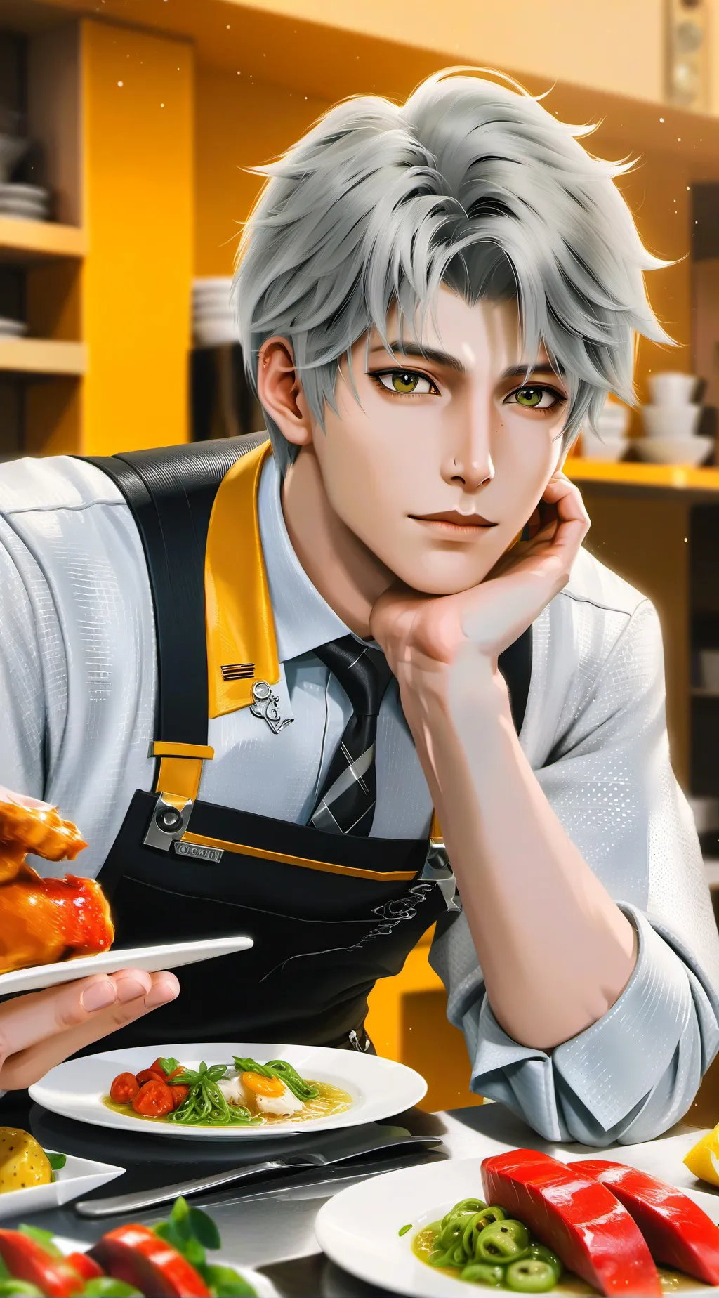 ai character: Andrés🏳️‍🌈 background