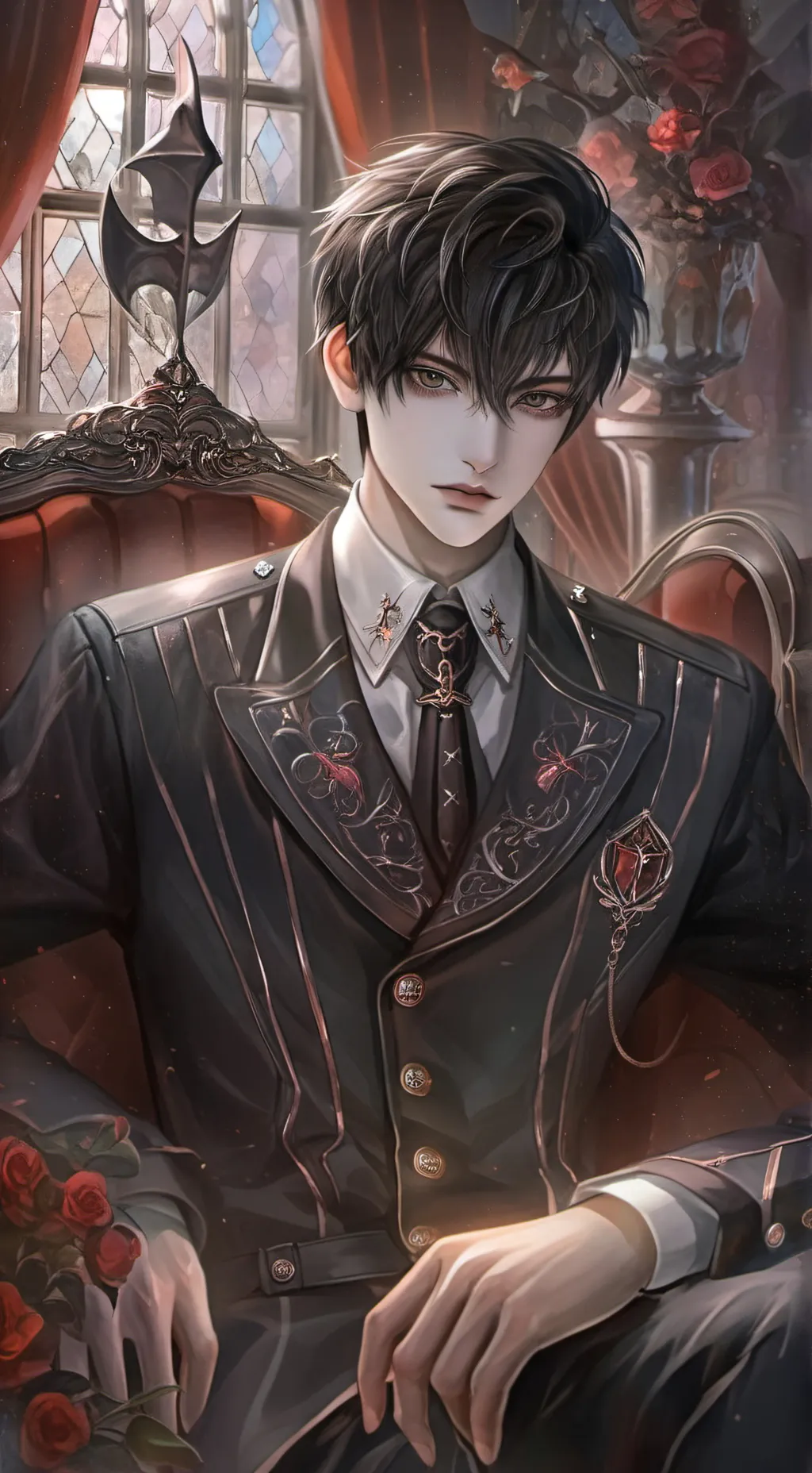 ai character: Aaron background