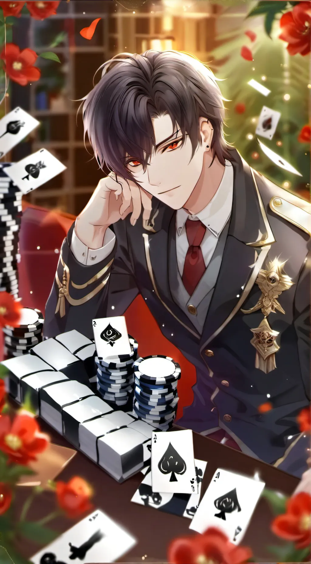 ai character: Cameron  background