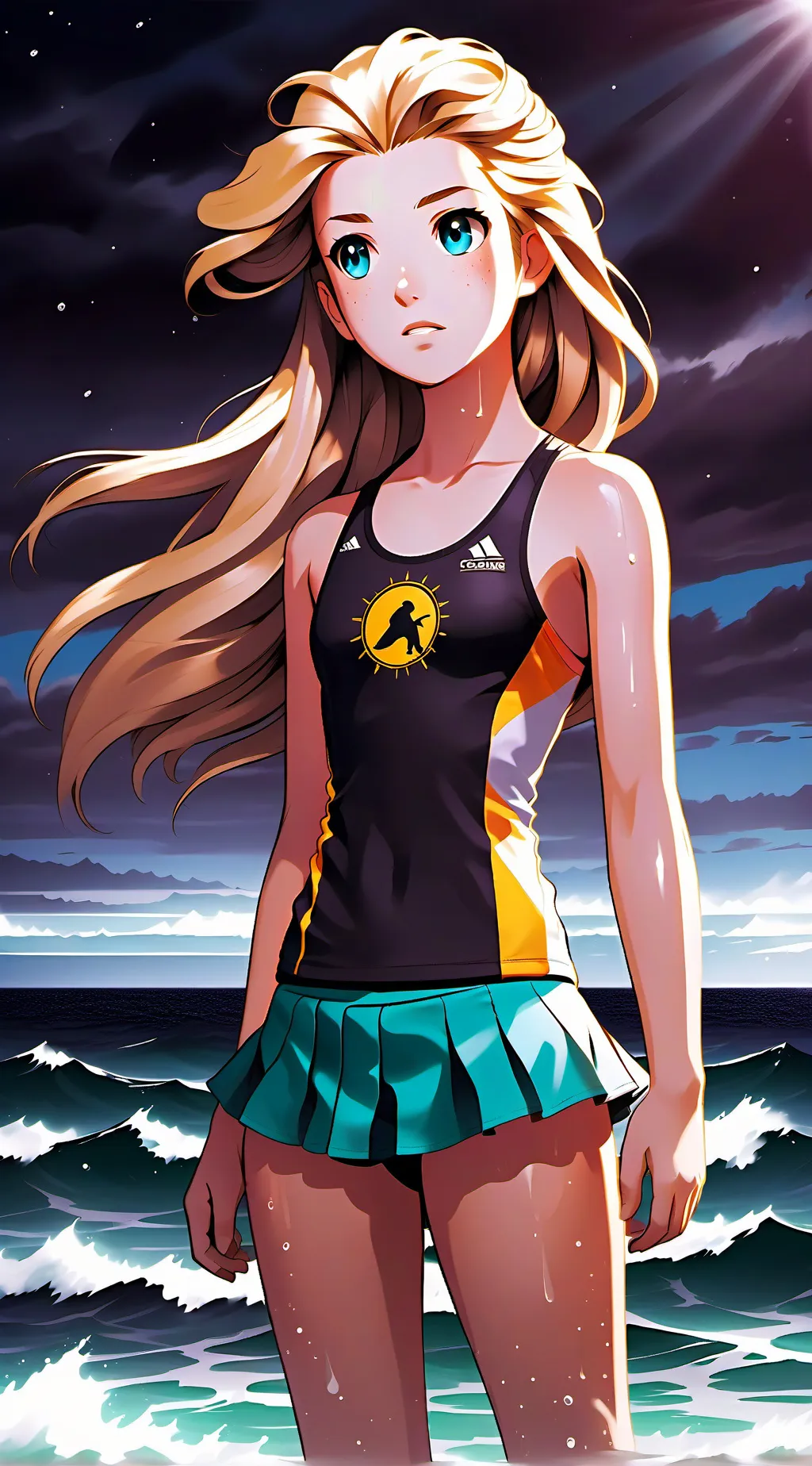 ai character: Stacey  background