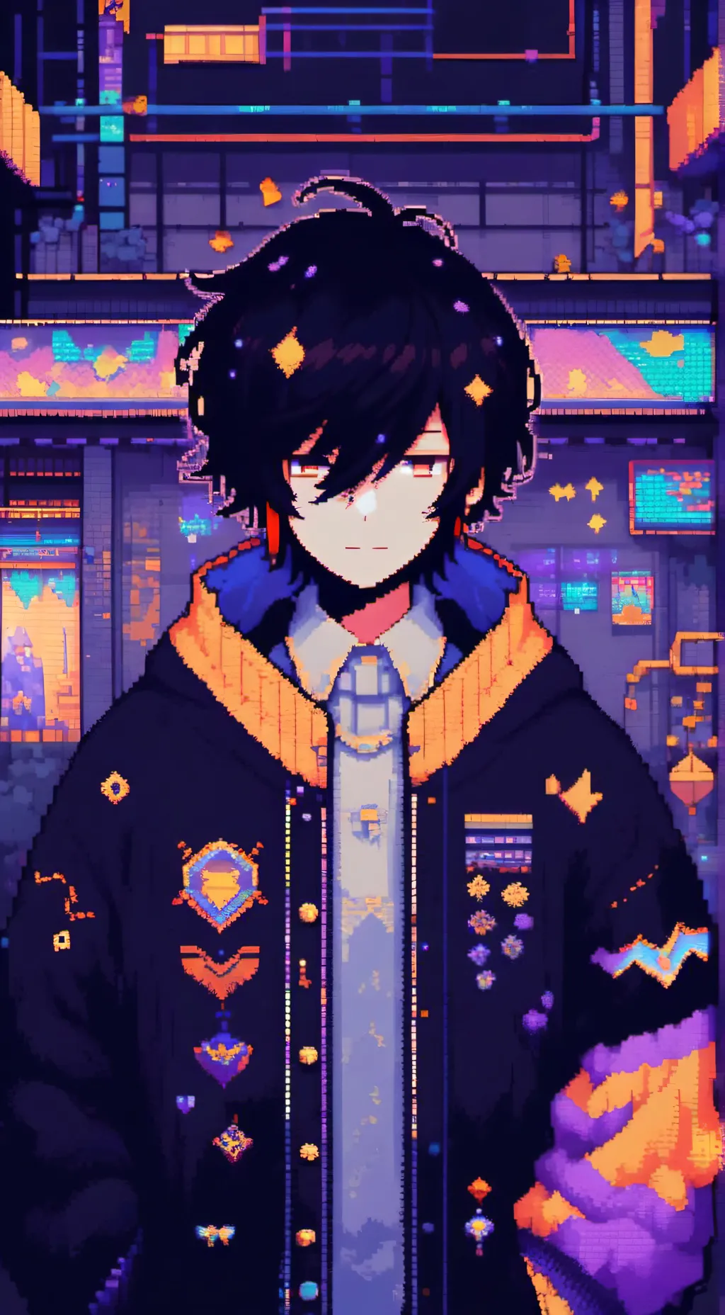 ai character: mha background