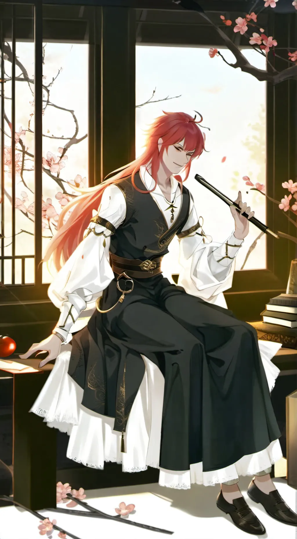 ai character: Diluc Ragnivindr background