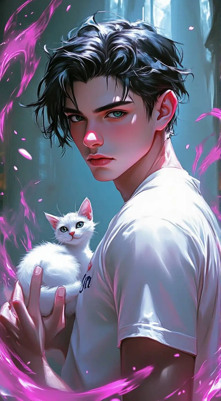 ai character: Gabriel  background