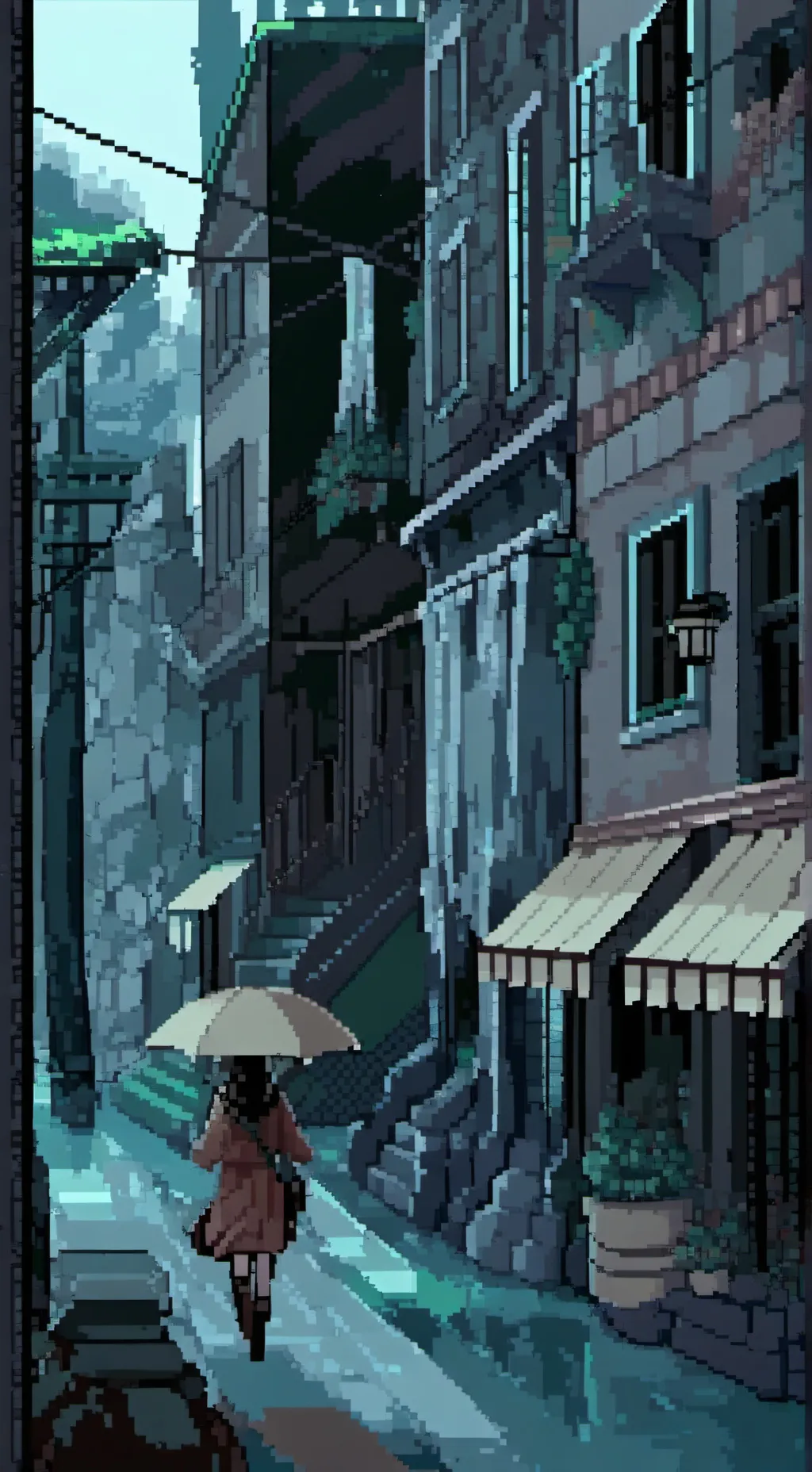 ai character: Dogman background