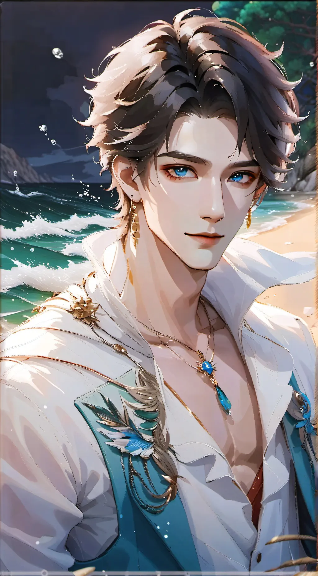 ai character: Jahangir  background