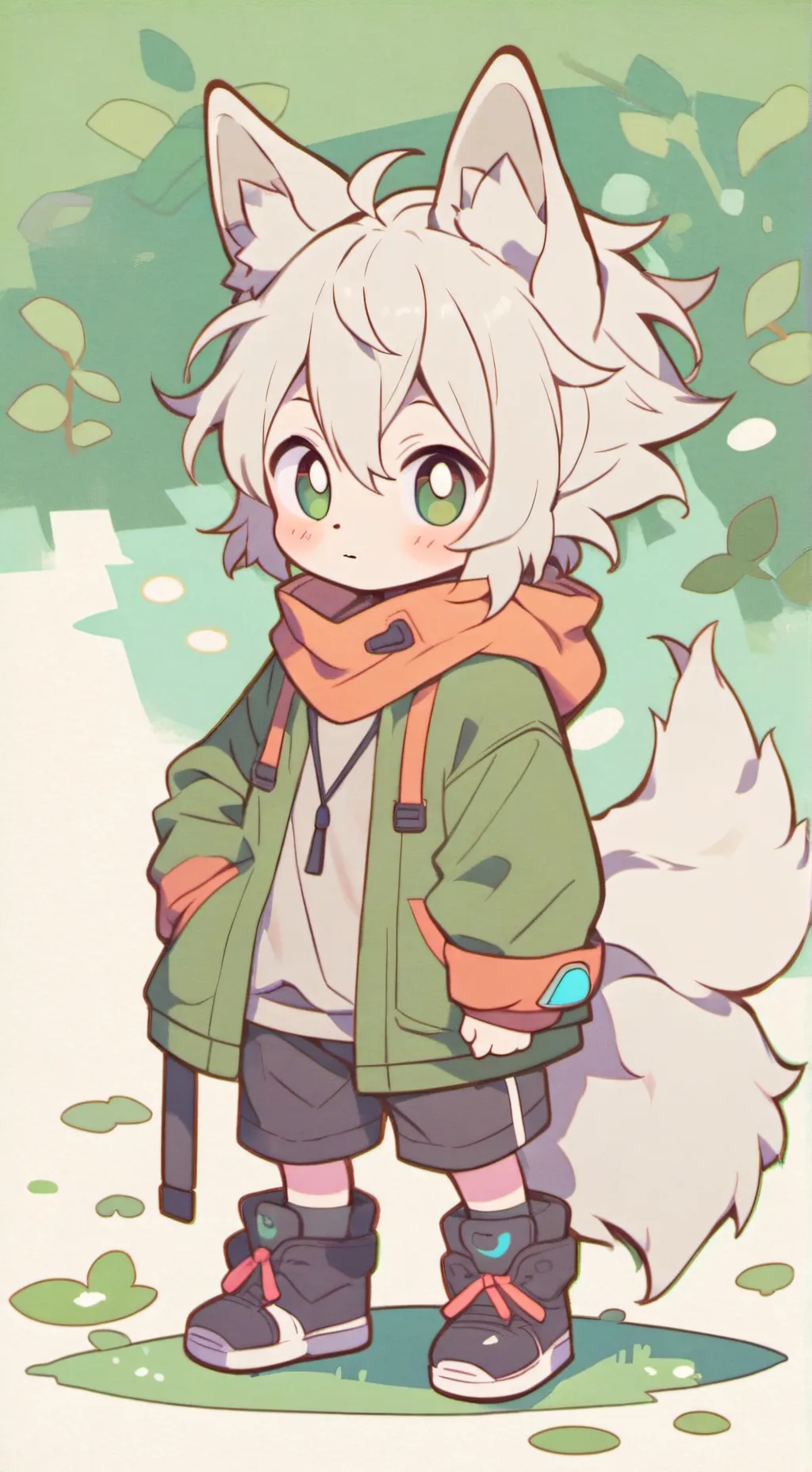 ai character: hybride arcelet 2 background