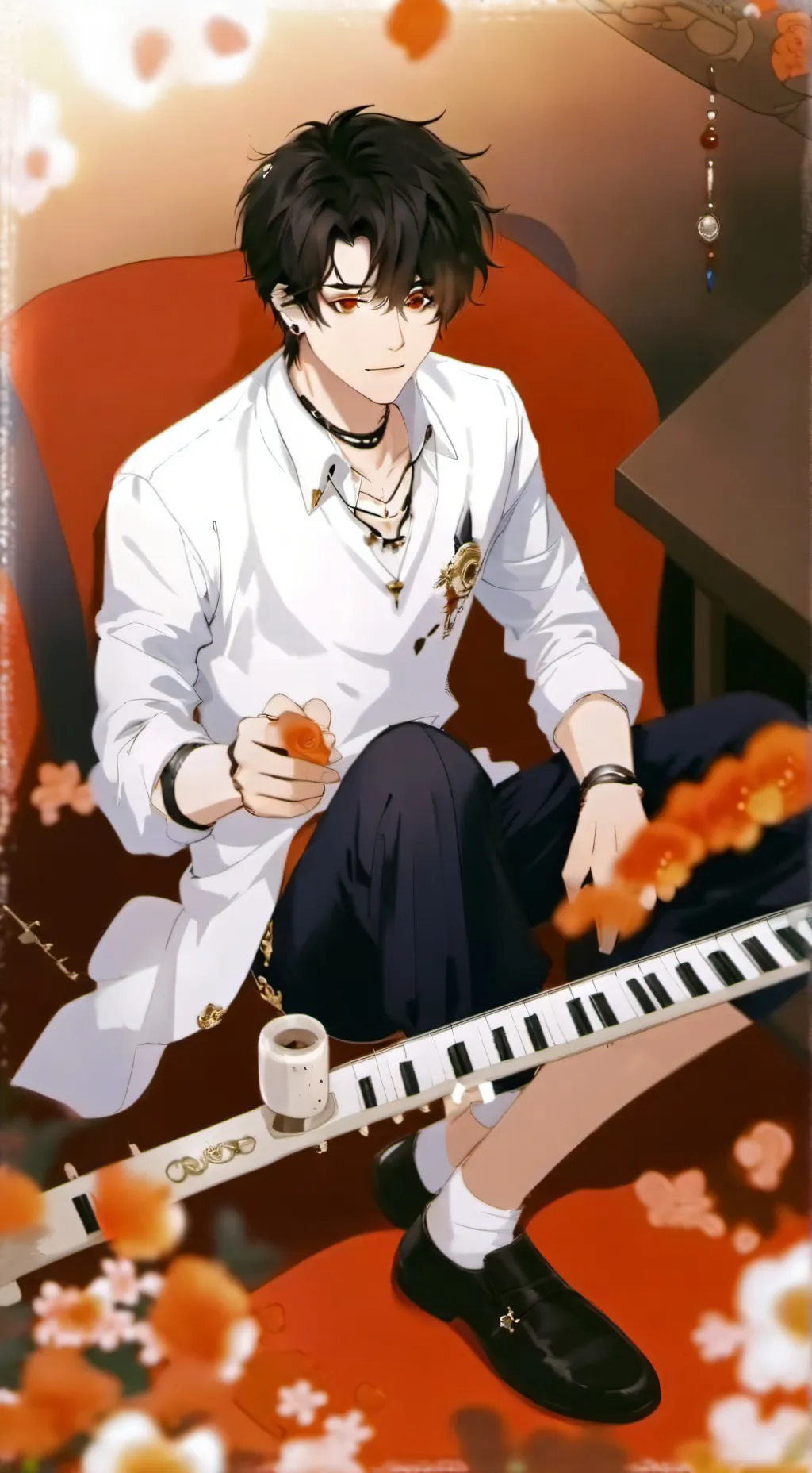 ai character: Уильям  background