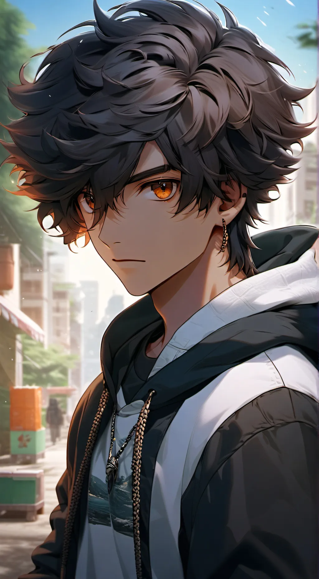 ai character: Raine background