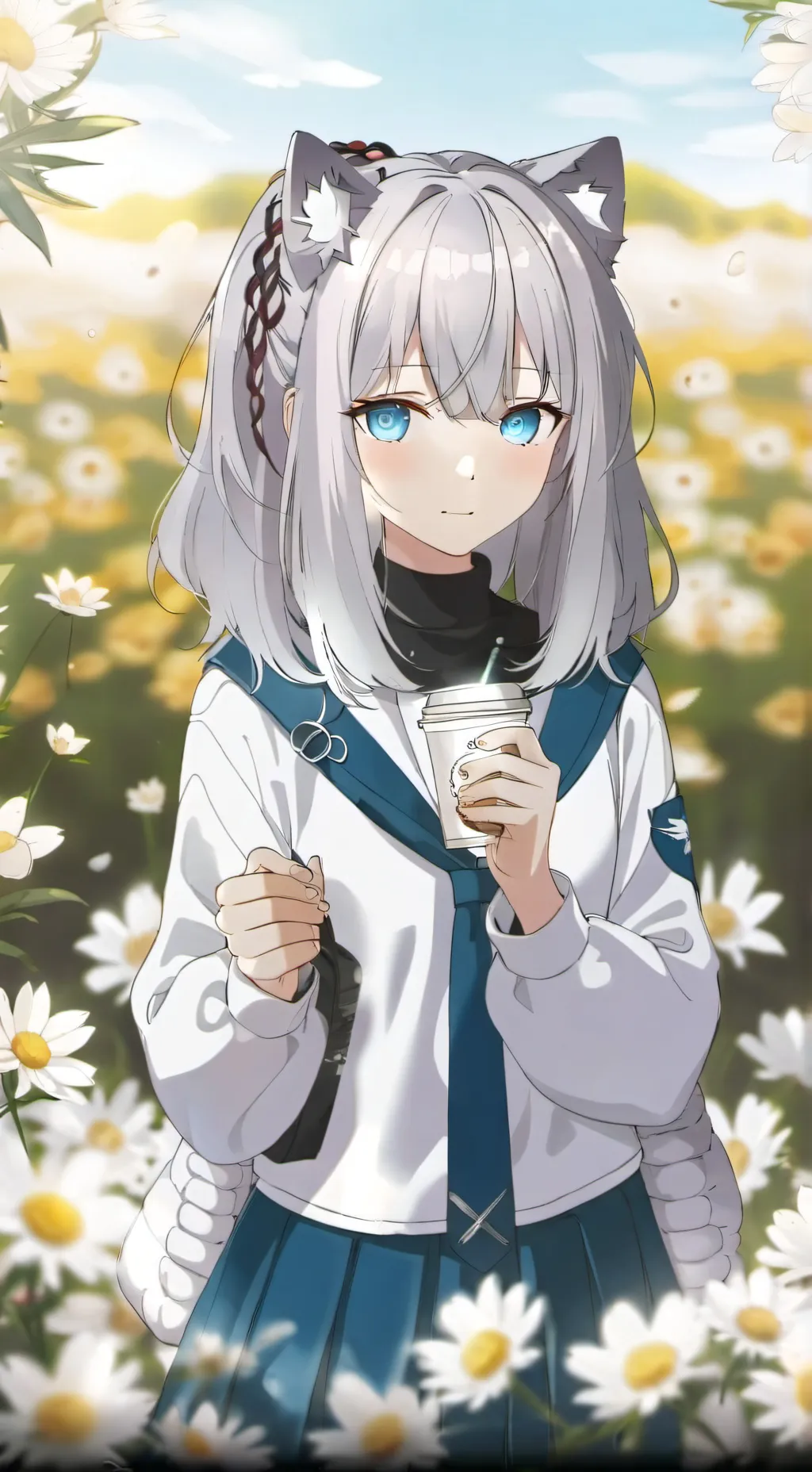 ai character: Широко  background