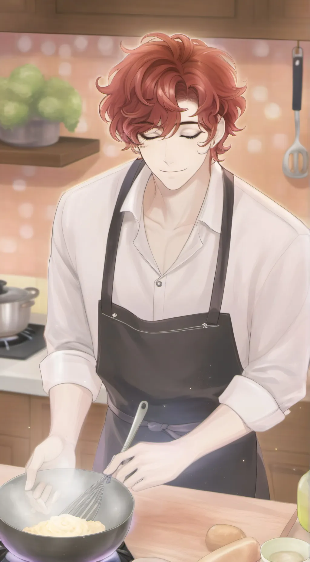 ai character: ᕼ𝕒я𝐯𝒆ү background