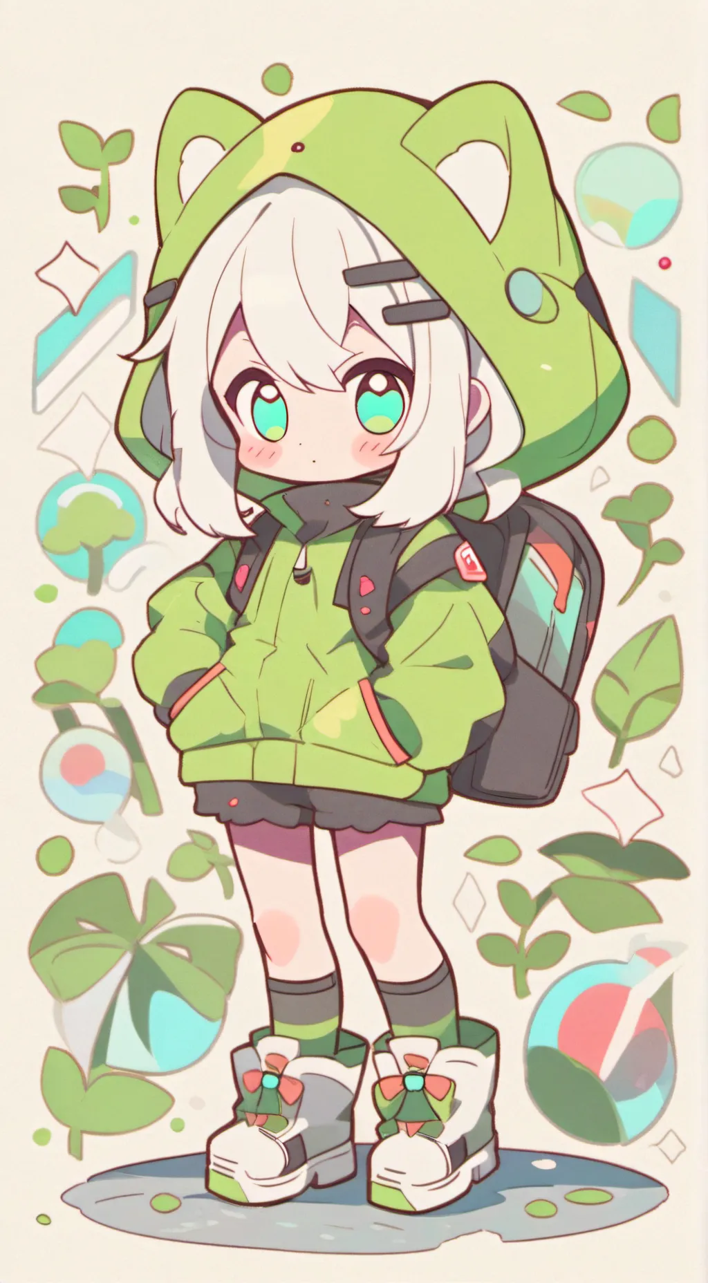 ai character: NESUKO background