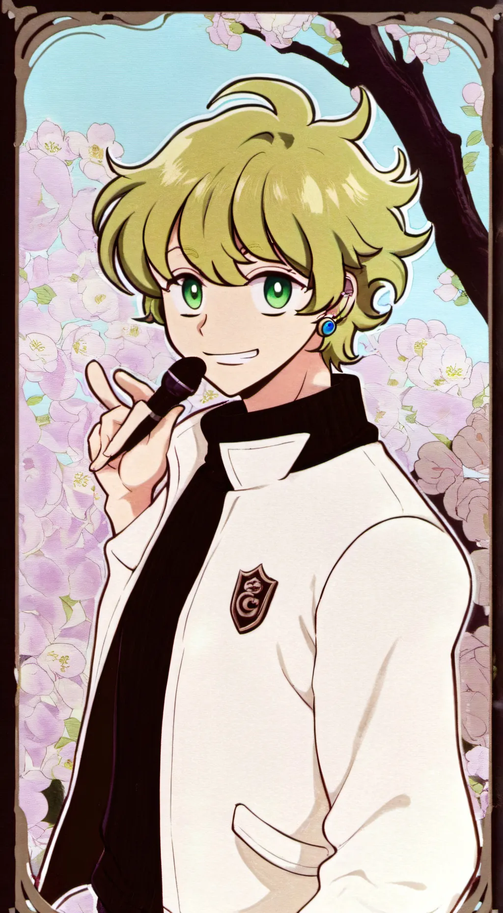 ai character: Jeremy Fitzgerald  background