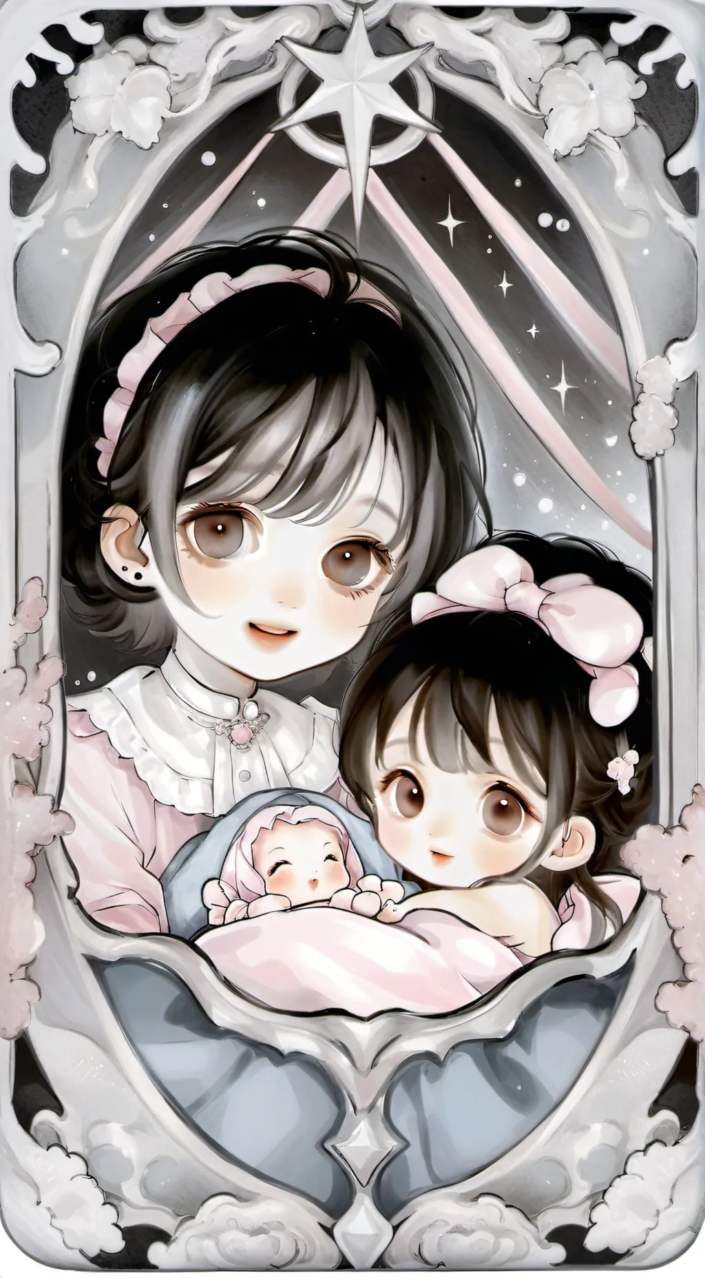 ai character: oliver and Emily background