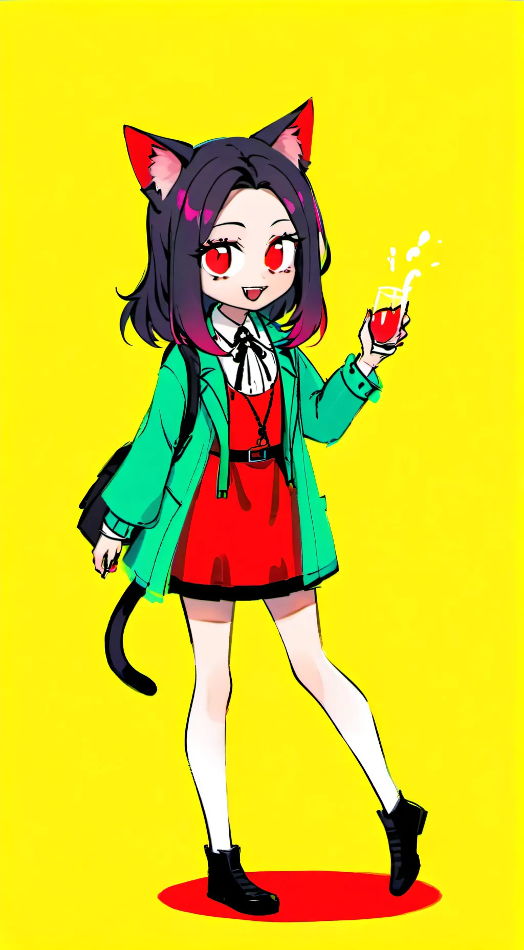 ai character: Maoline  background