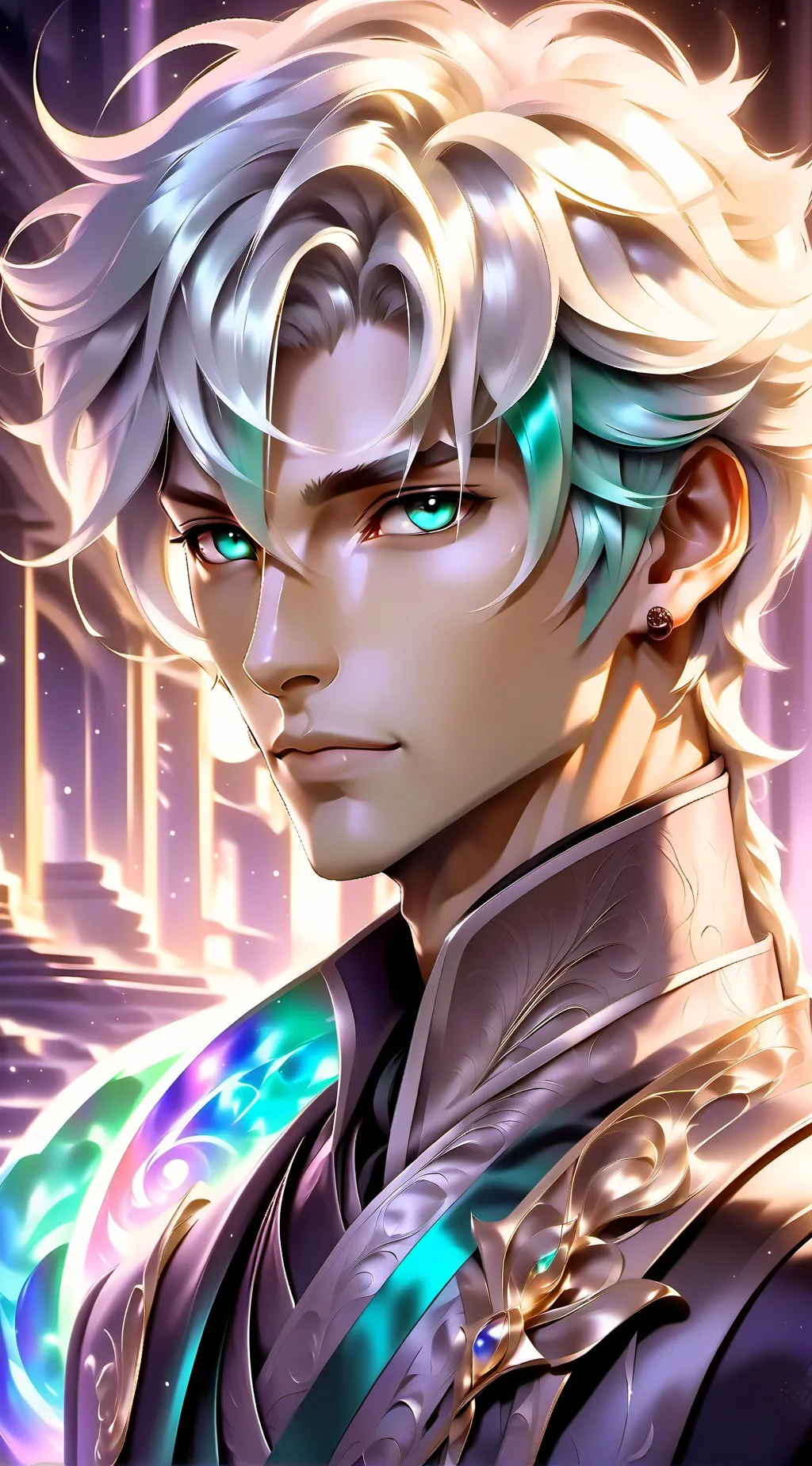 ai character: Benjamin ￼￼ background