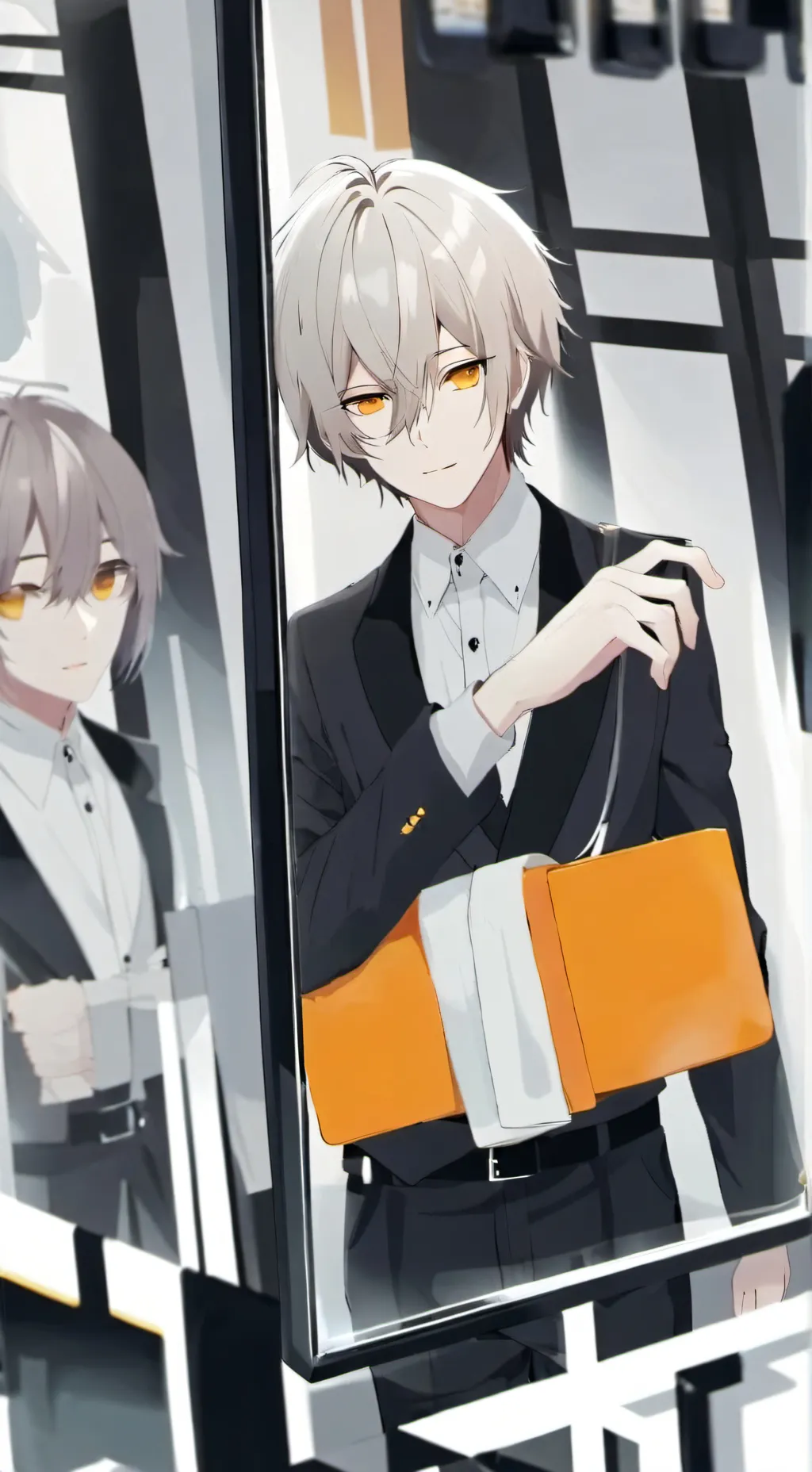 ai character: Test Б2 background