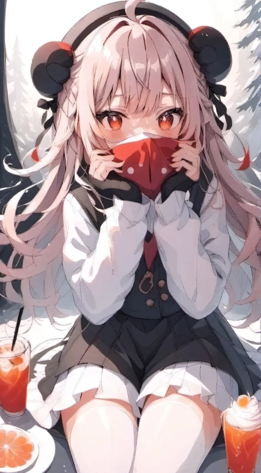 ai character: spirit land background