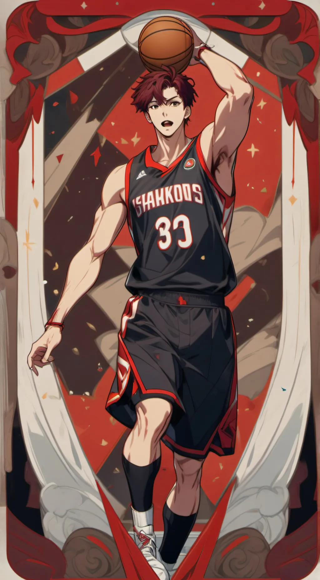 ai character: 🏀 Jake 💥 background
