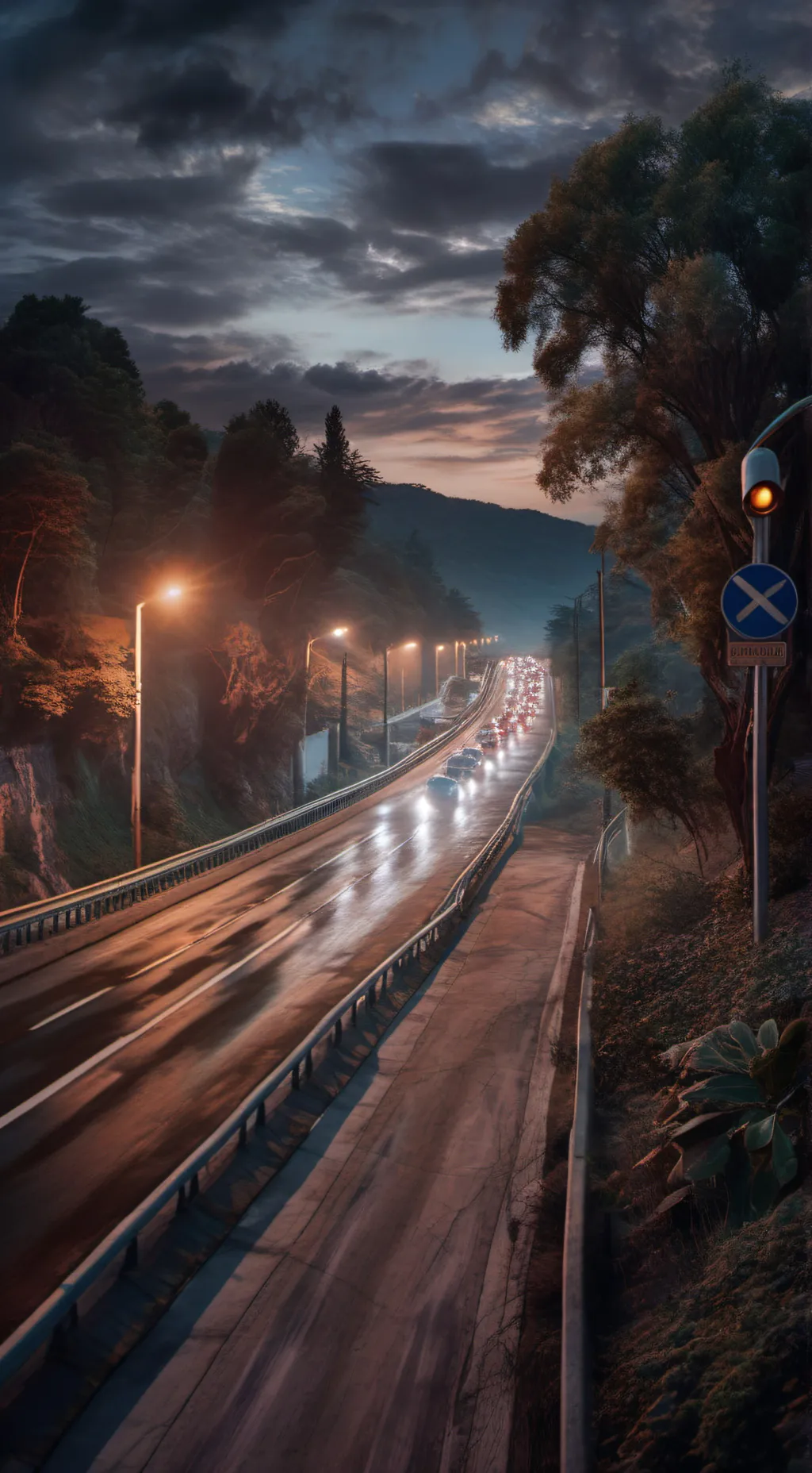 ai character: Anxiety test background