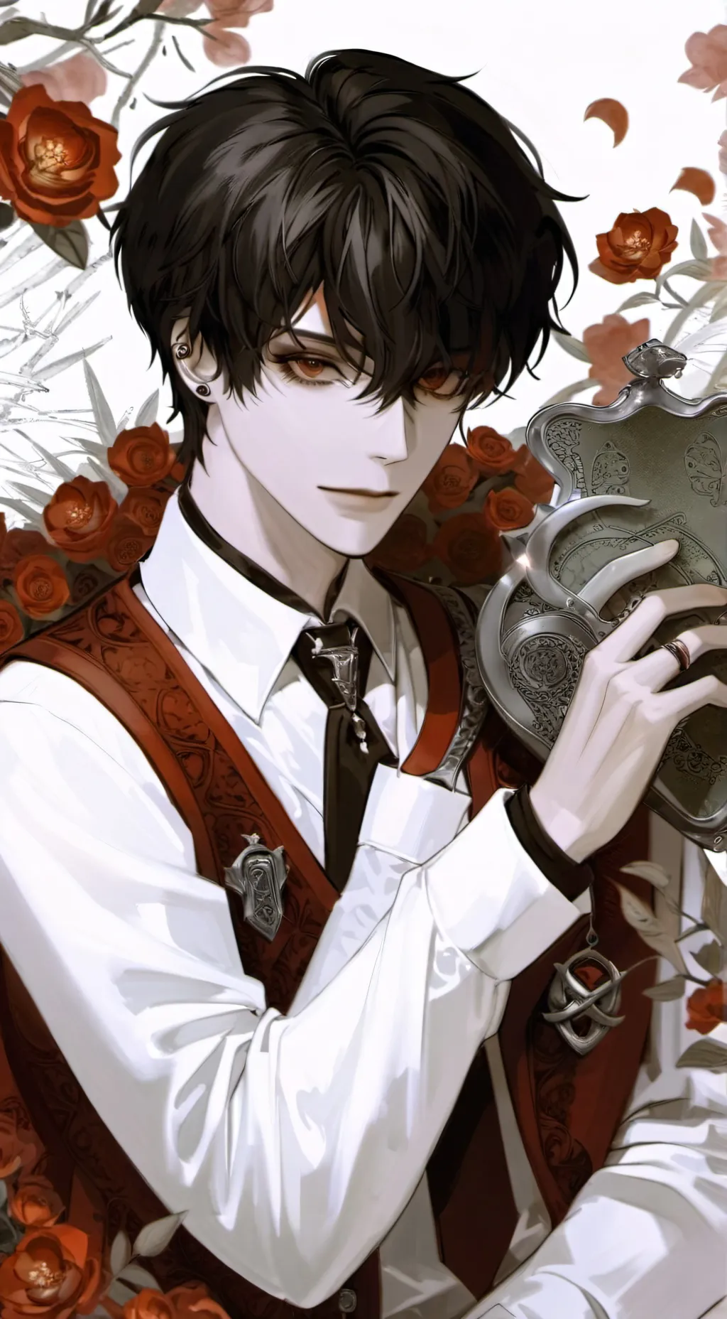 ai character: layton background